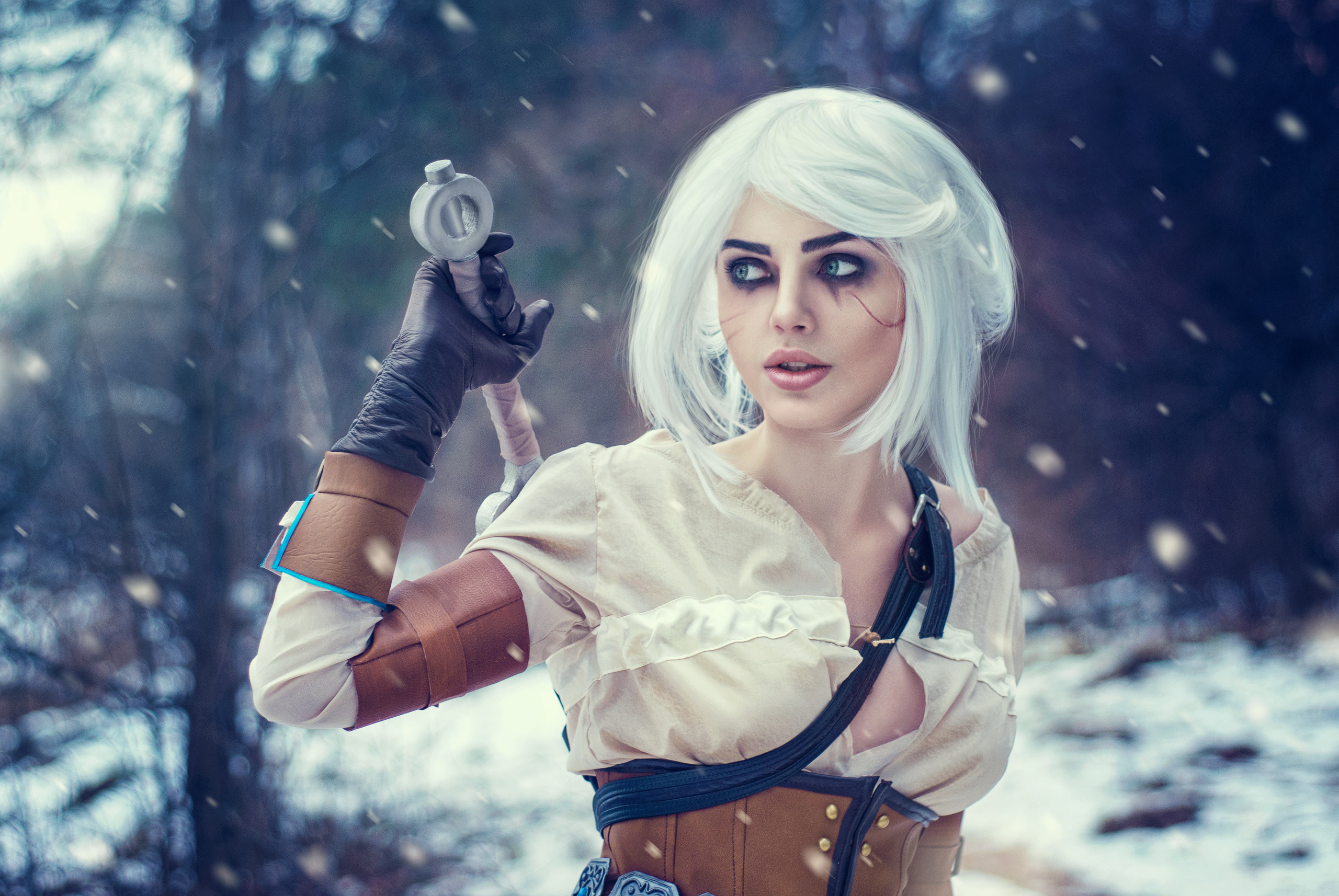 Cirilla — Witcher 3 (2014). Photographer and retoucher Elena Skullova