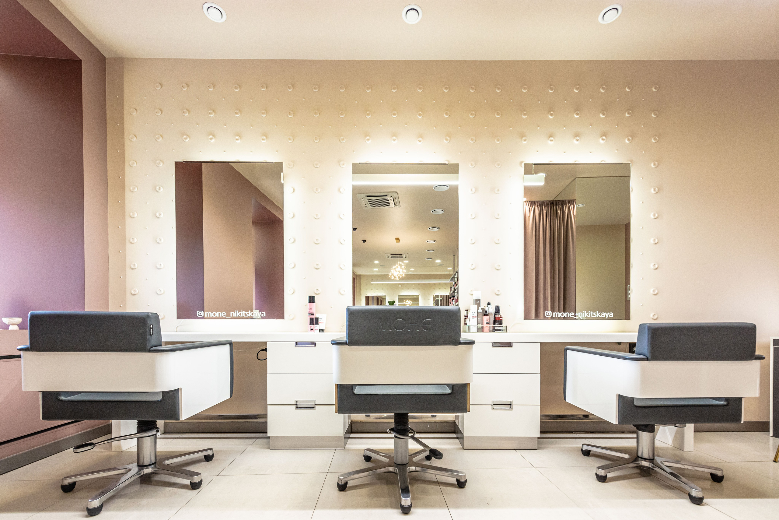 Салон красоты Mone Никитская. PHOTOGRAPHER QUINTANA ROO