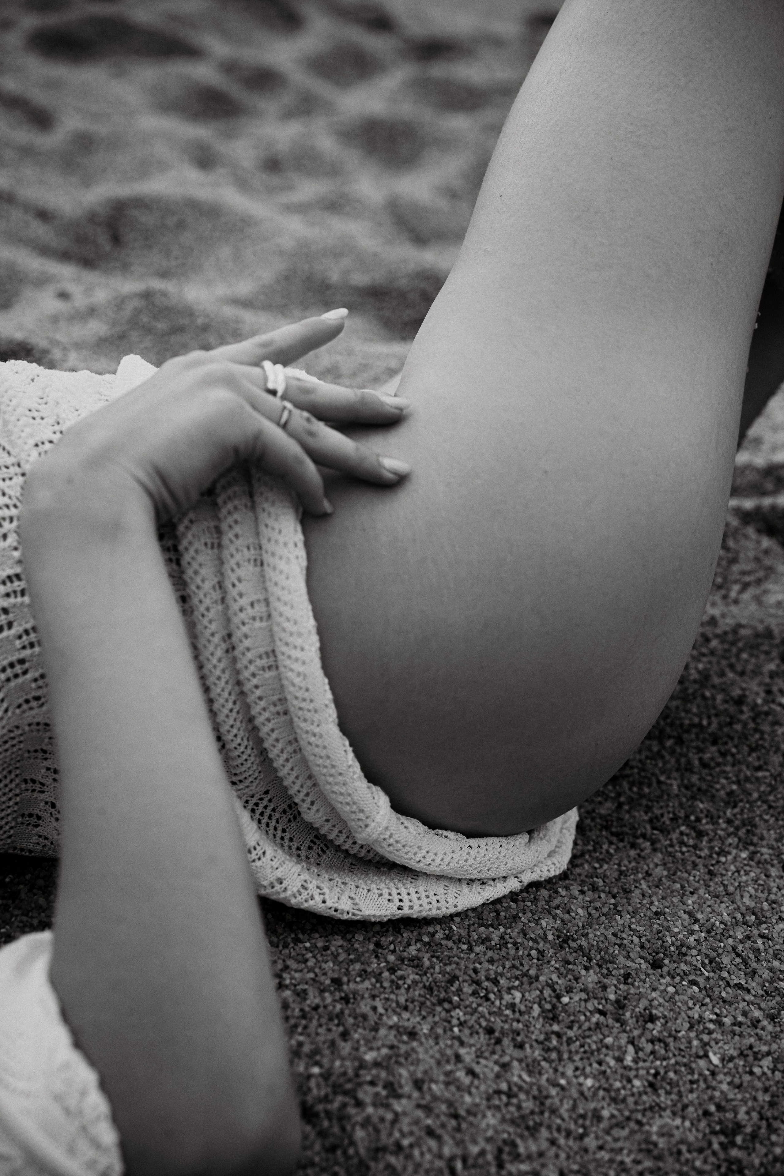 Пляж. Кристина. Фотограф в Барселоне Жанна Захарченко