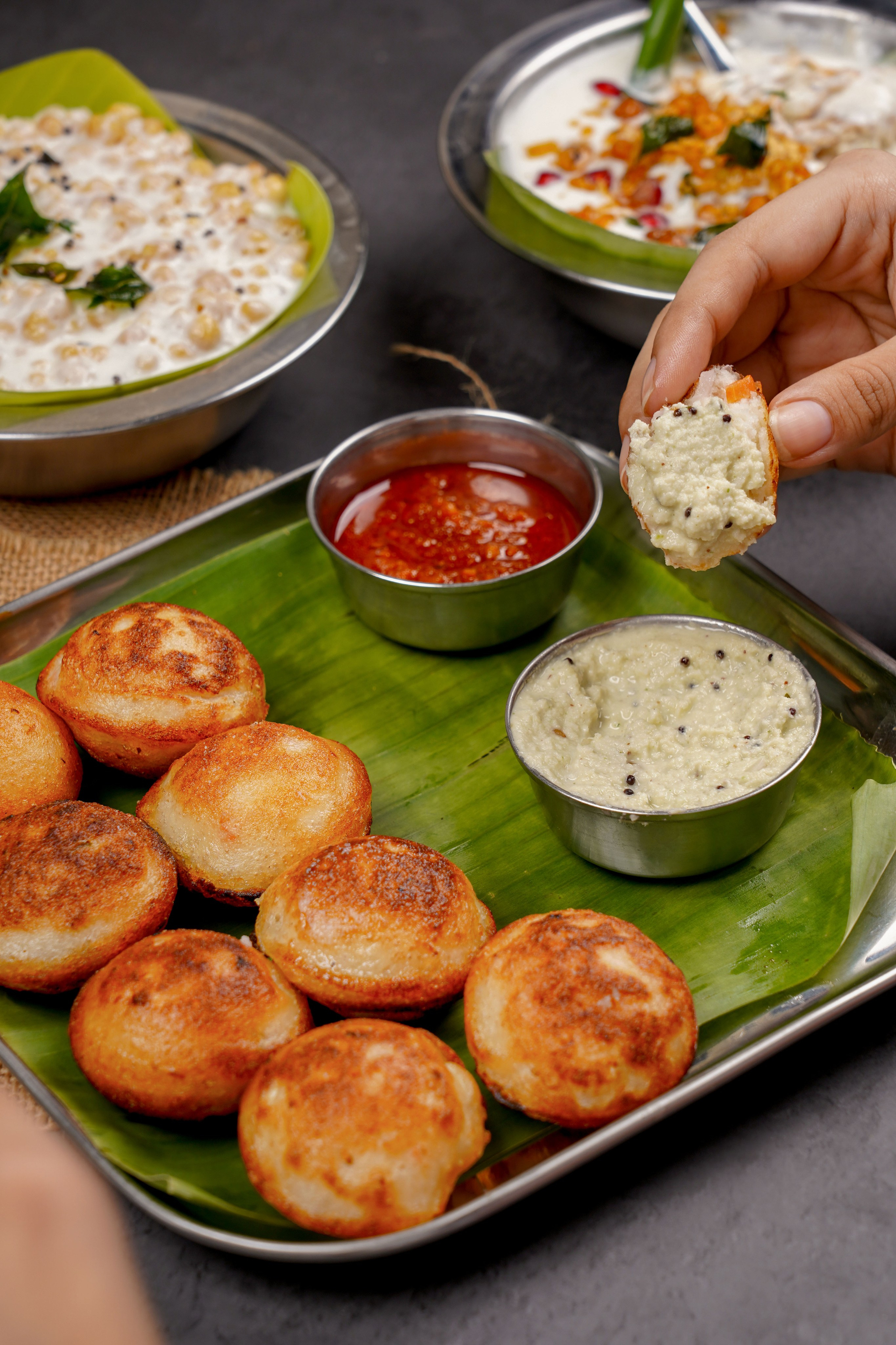 Food Styling for Papadum