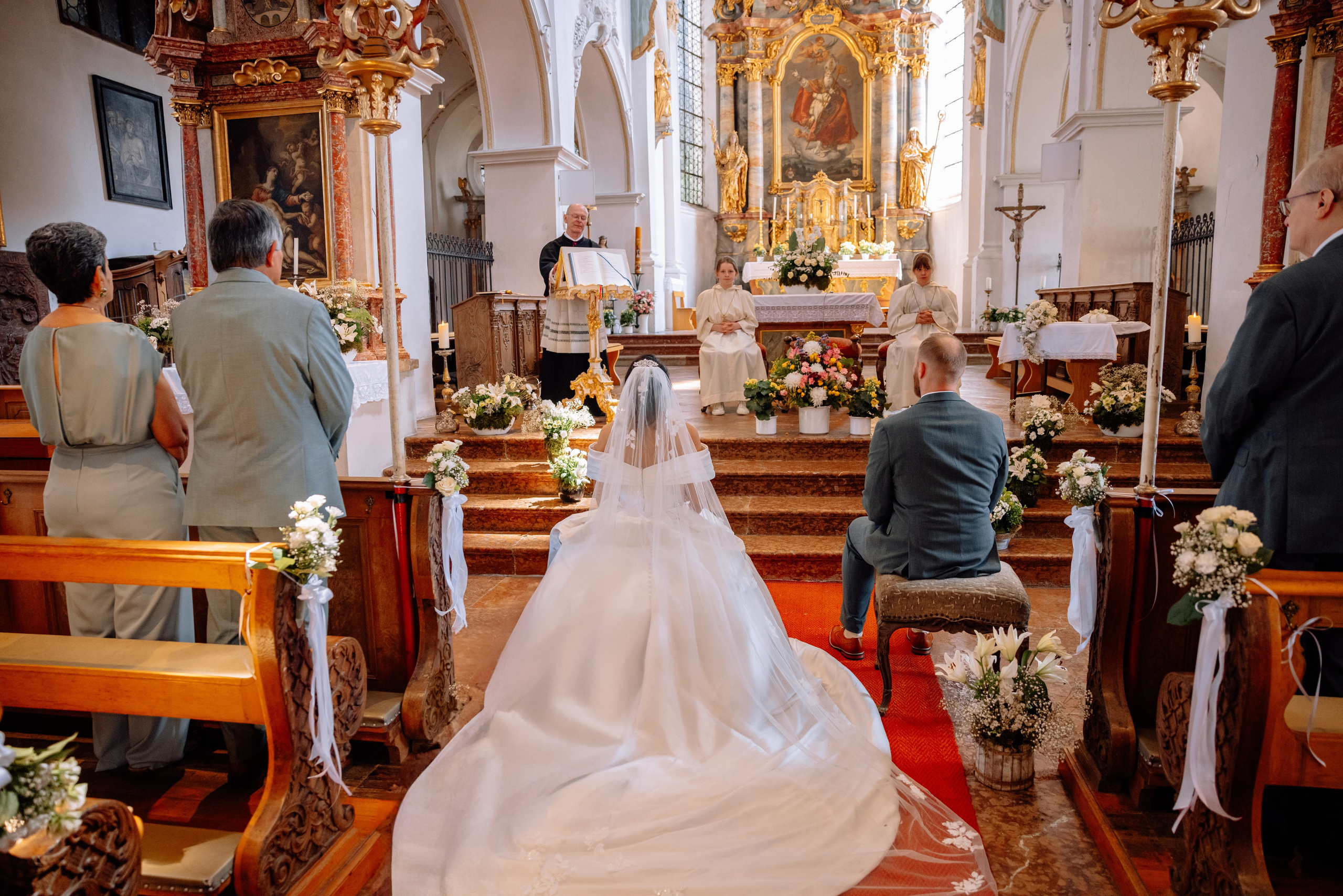 Deutsch-Venezolanische Hochzeit in Isen München. Hochzeitsfotograf München Taufe Familienfotograf Tanja Mauke