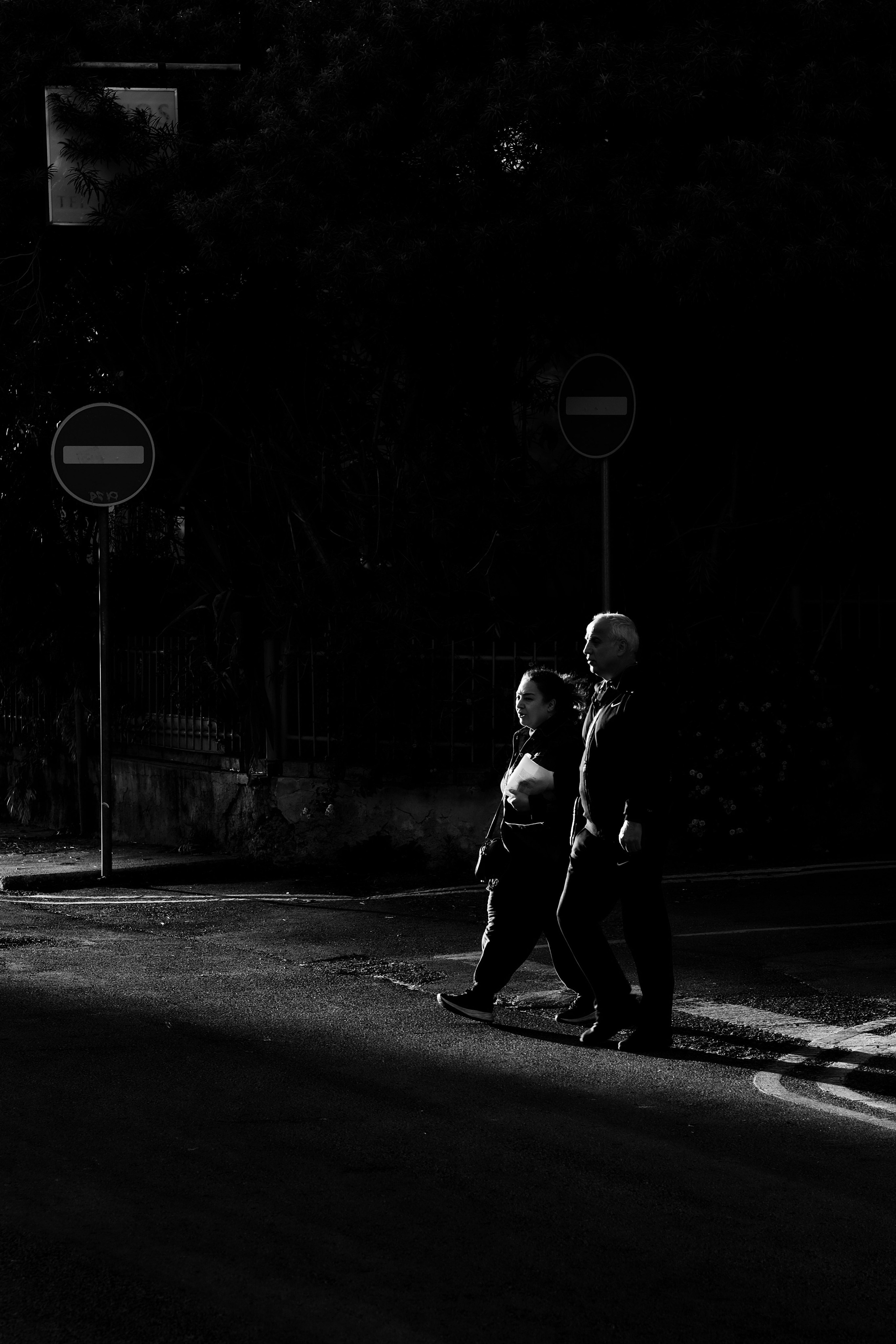 Shadows in Black and White | Larnaca City 