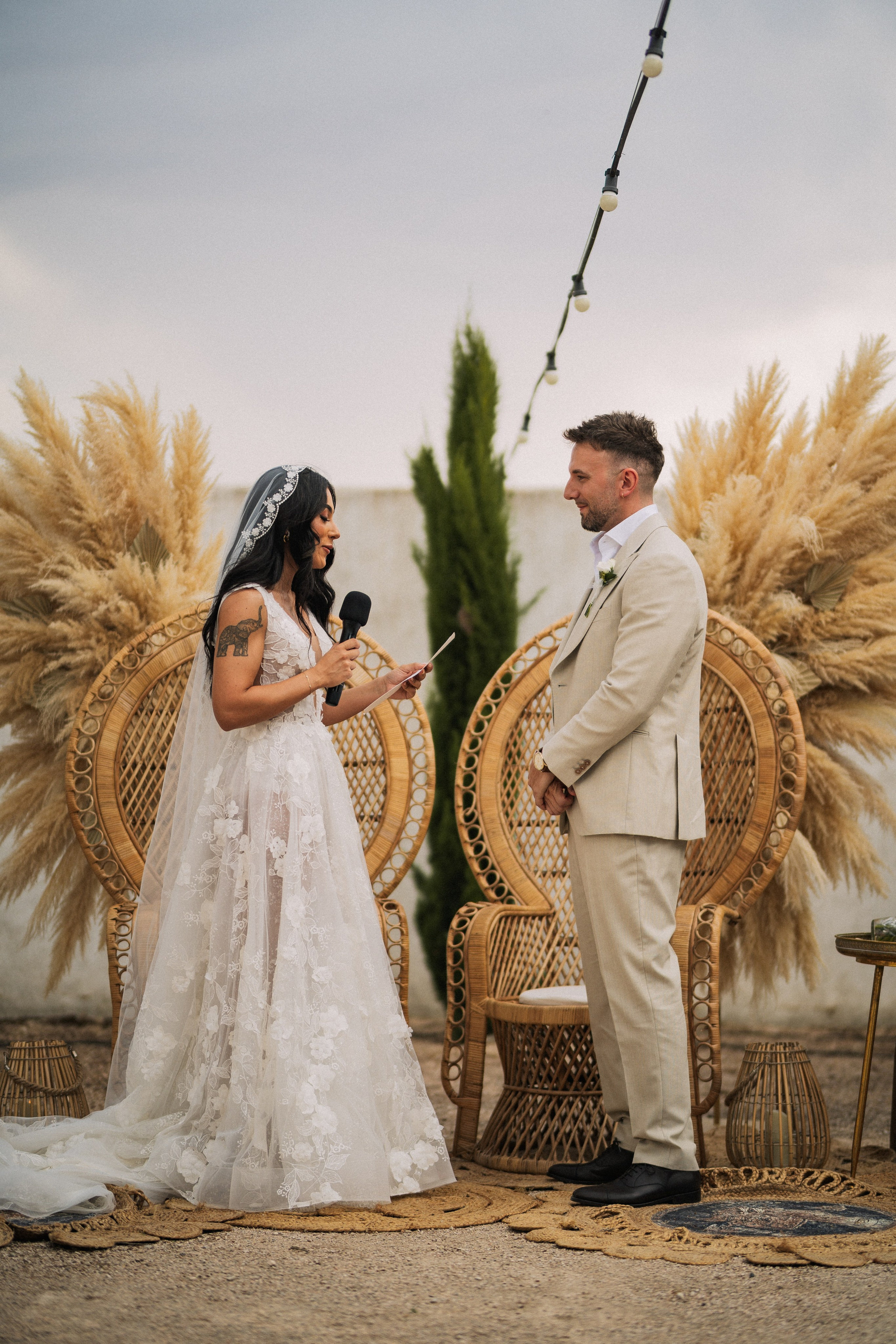 Nerea y Samuel. Christian García