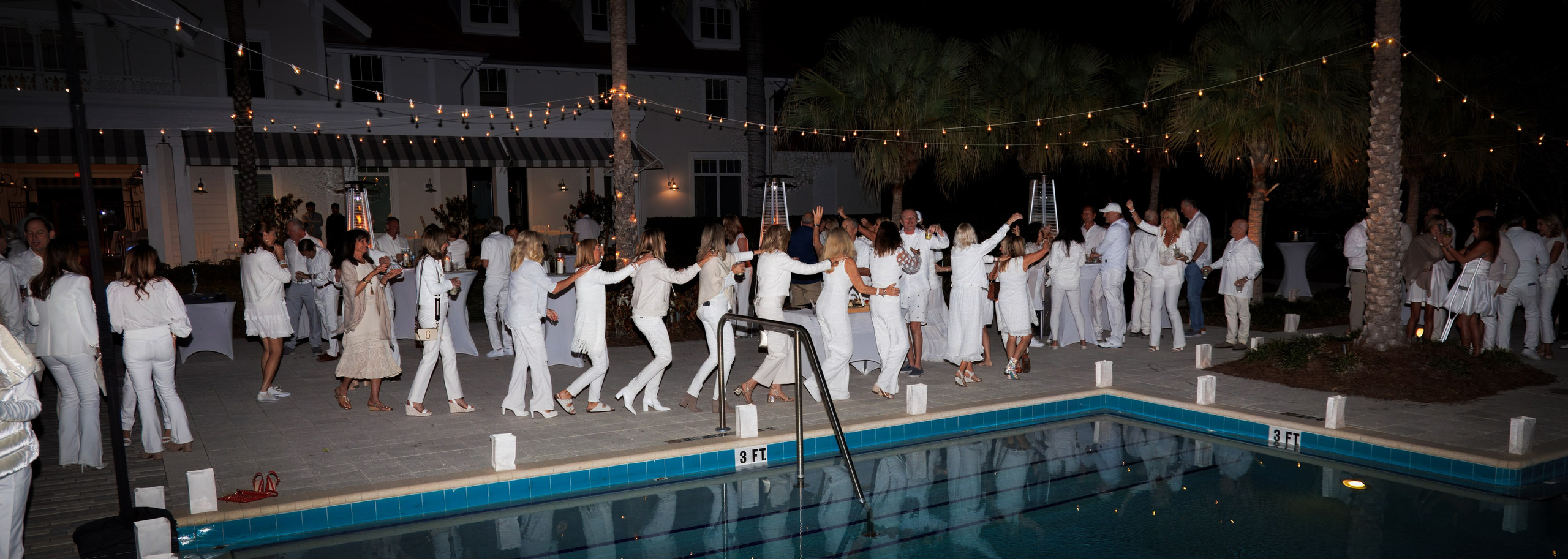 The Isles White Party. Out and About 239