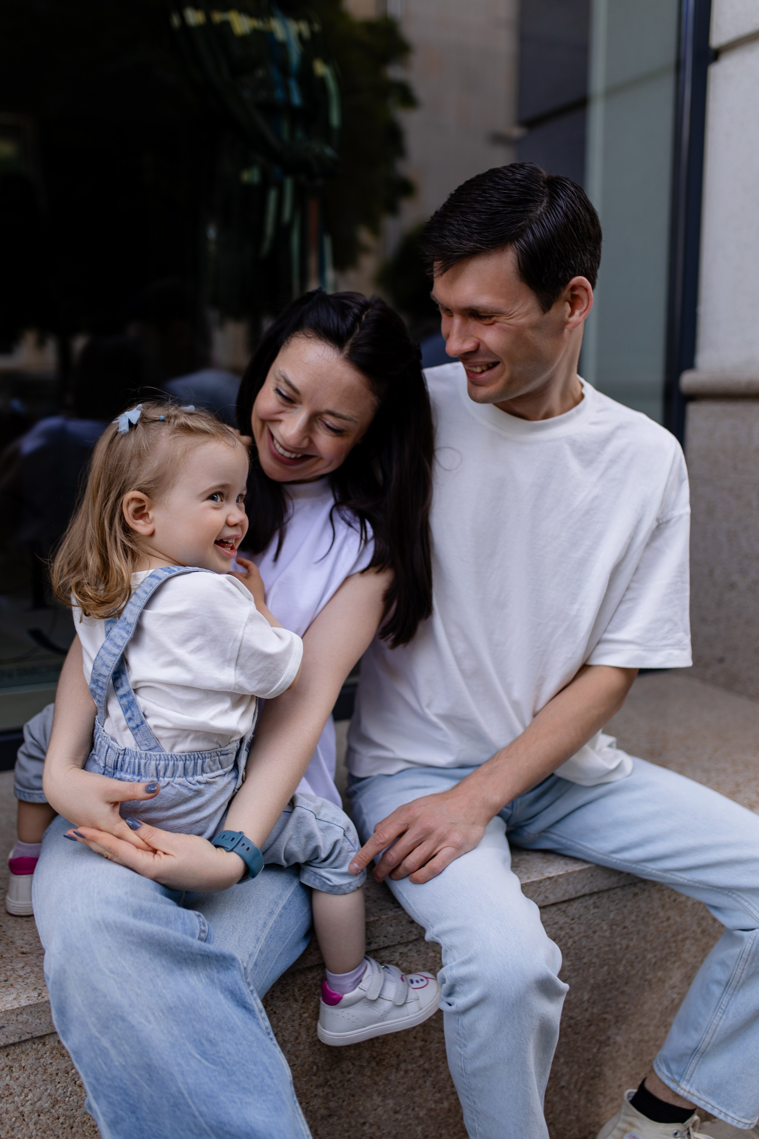 Денис+Настя+Єва. Весільний, сімейний фотограф Варшава