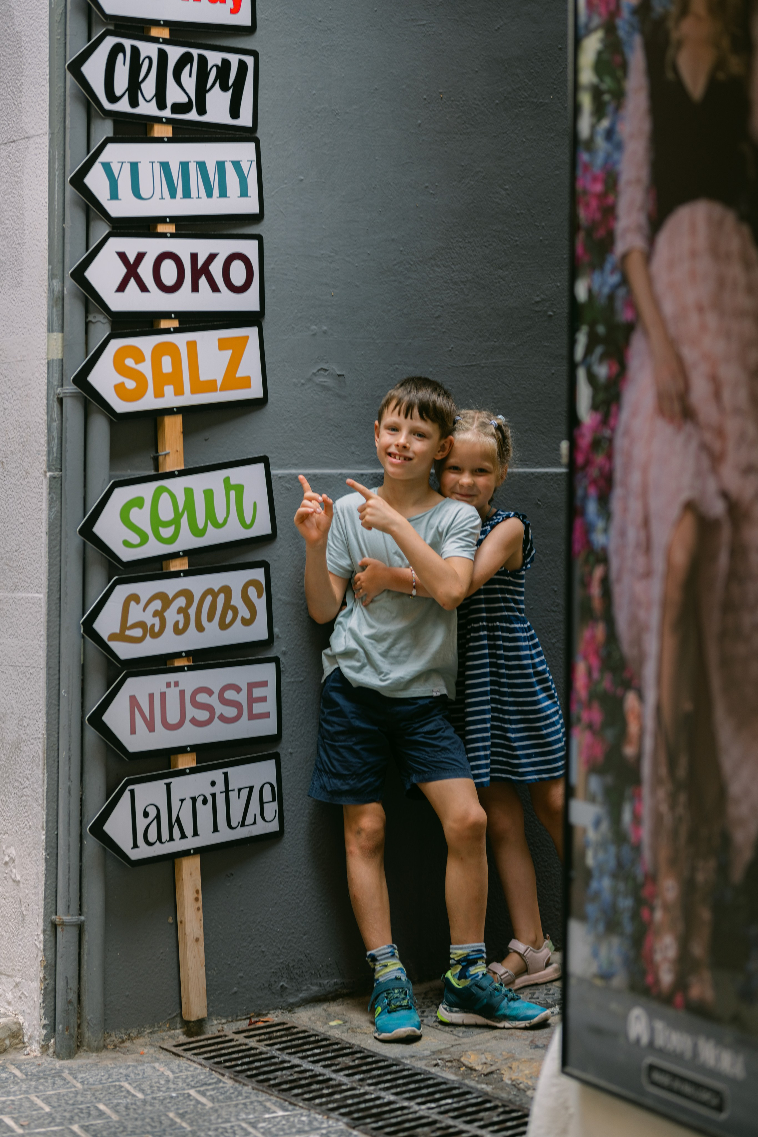 Walking on the street. Photographer in Mallorca