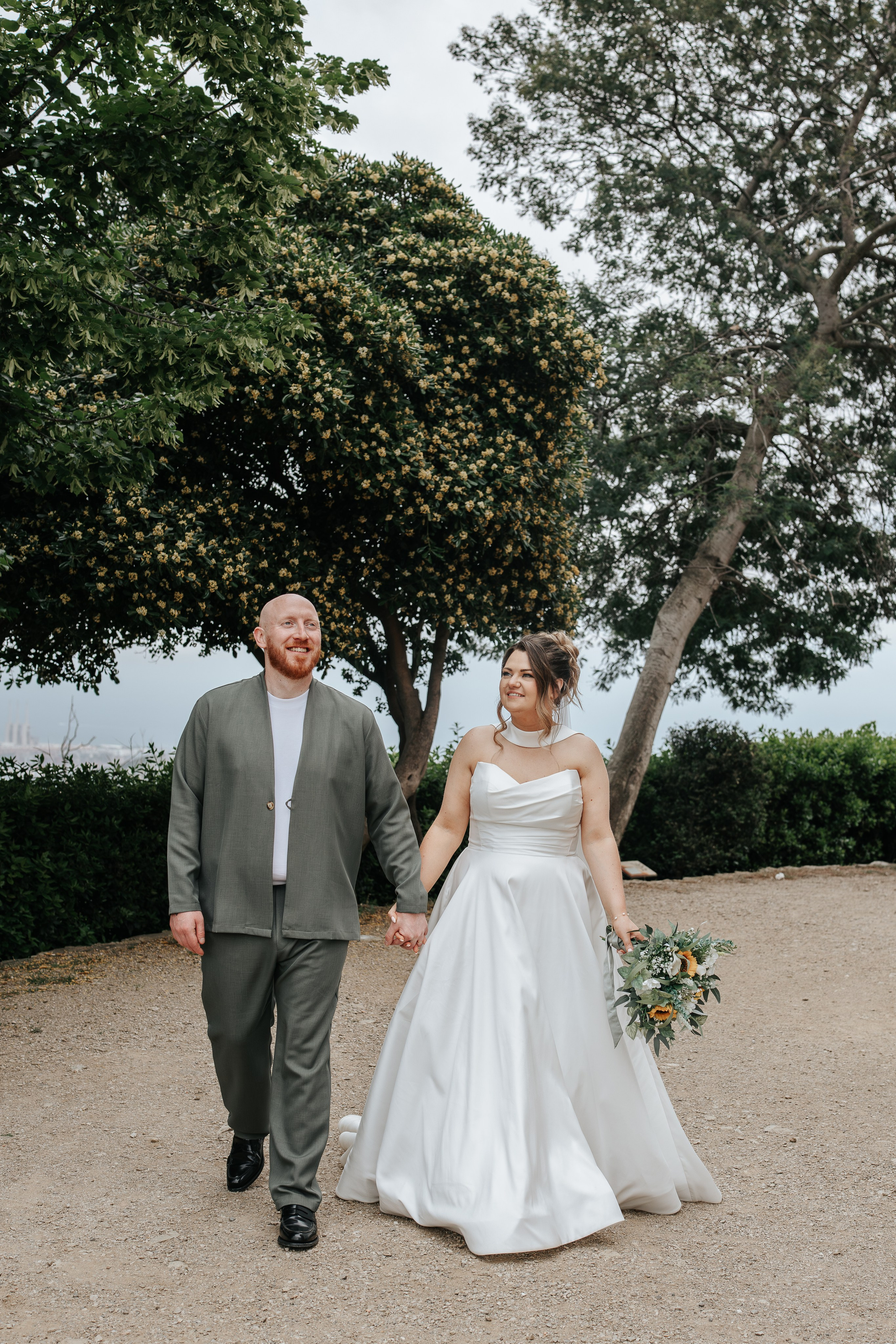 Sophie & Corey, 02/05/2026, Observatorio de Fabra, Barcelona. Fotógrafa de bodas en Girona, Costa Brava | Wedding Photographer Evgenia Gruntovaya