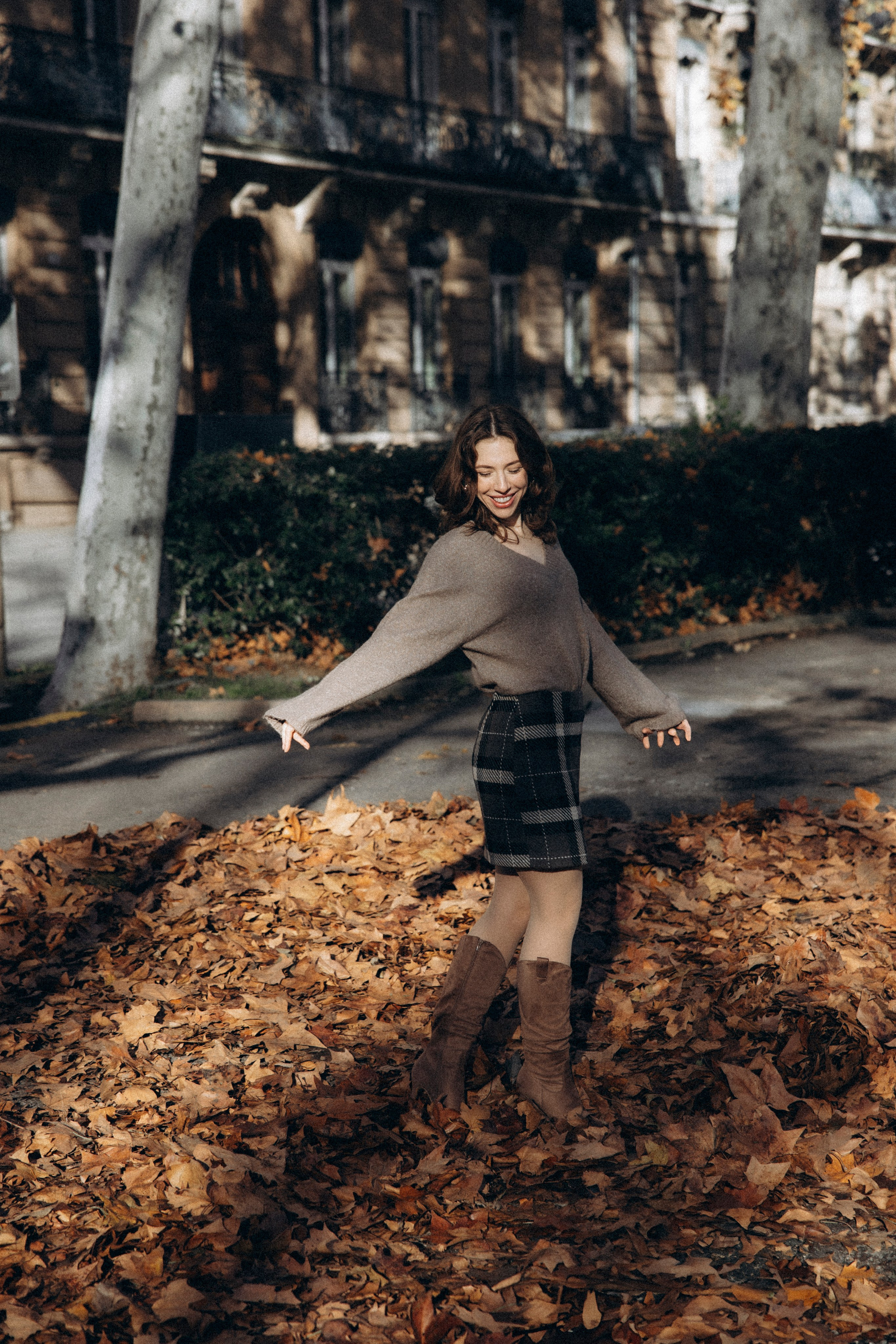 Séance photo d’automne pour Elizaveta à Toulouse. Eugénie Smirnova — photographe à Toulouse et dans le sud-ouest de la France