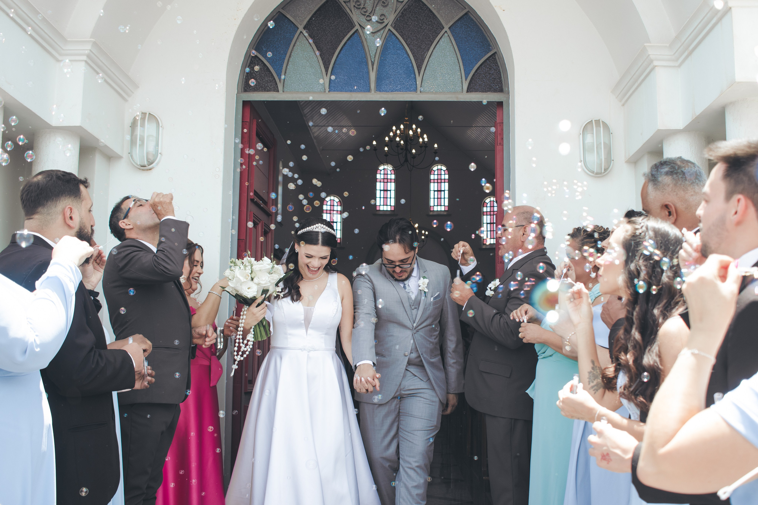 Maria Teresa e Vinicius — Religioso. Fotógrafa de casamento e festa infantis em Marilía, São Paulo