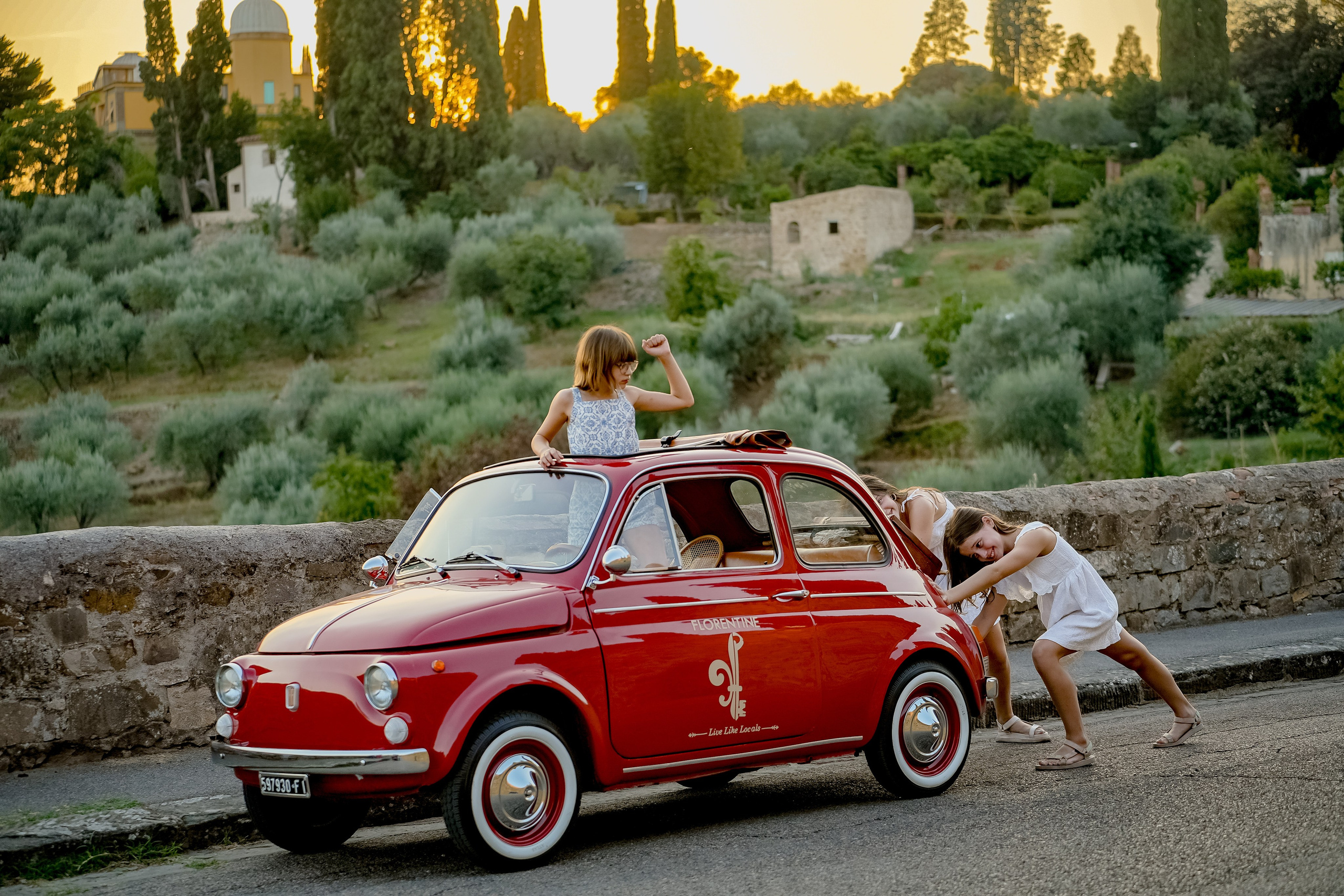 Fiat 500. Stefano Passerini Editorial Wedding Photographer in Italy