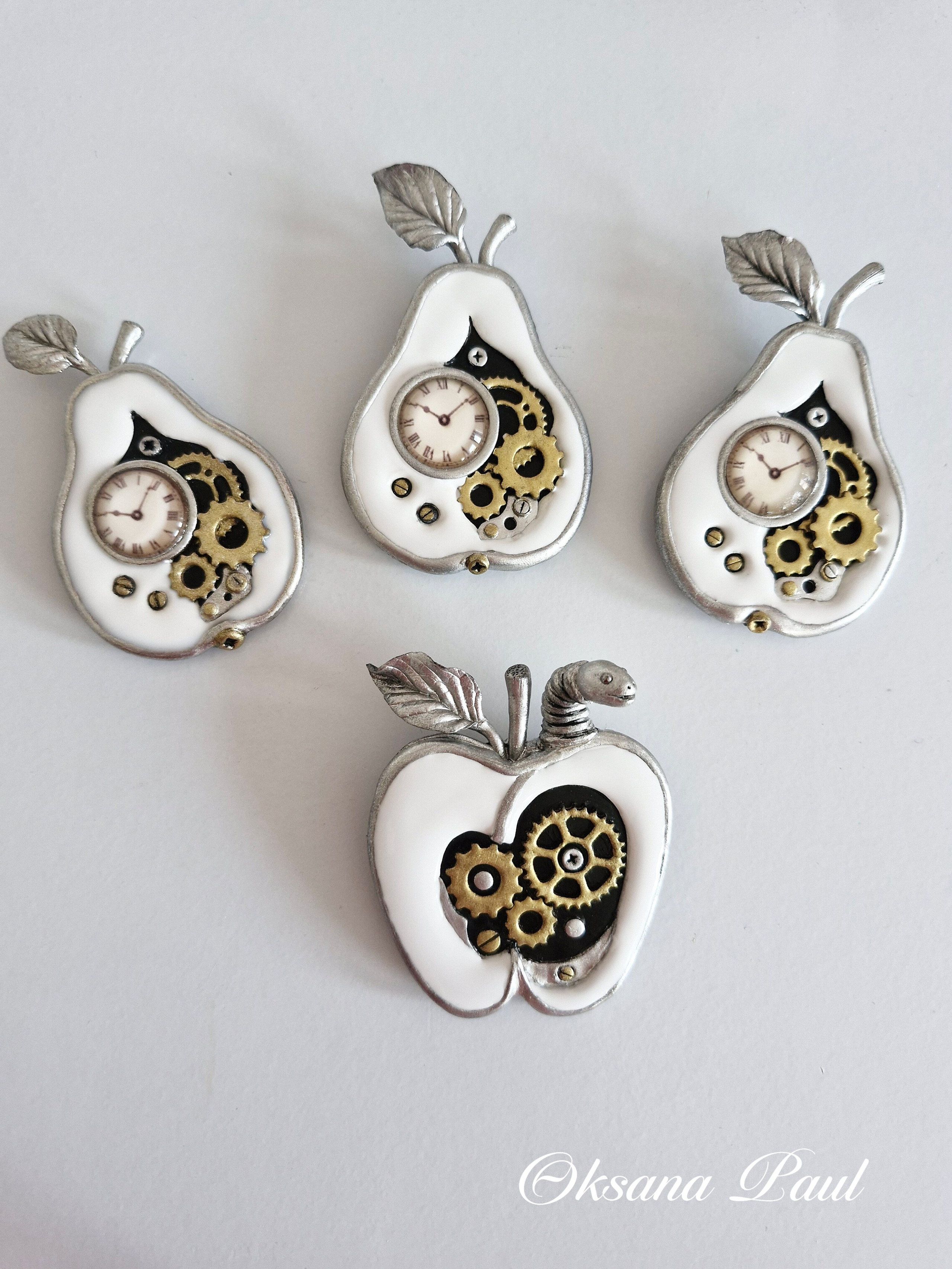 Стимпанк будущего / Steampunk der Zukunft ➜. Oksana Paul-Gardinen-Design Oksana Paul ✧ Art of Gardinen & Textile Design ✧ Polymer Clay Art & Handmade Creatures