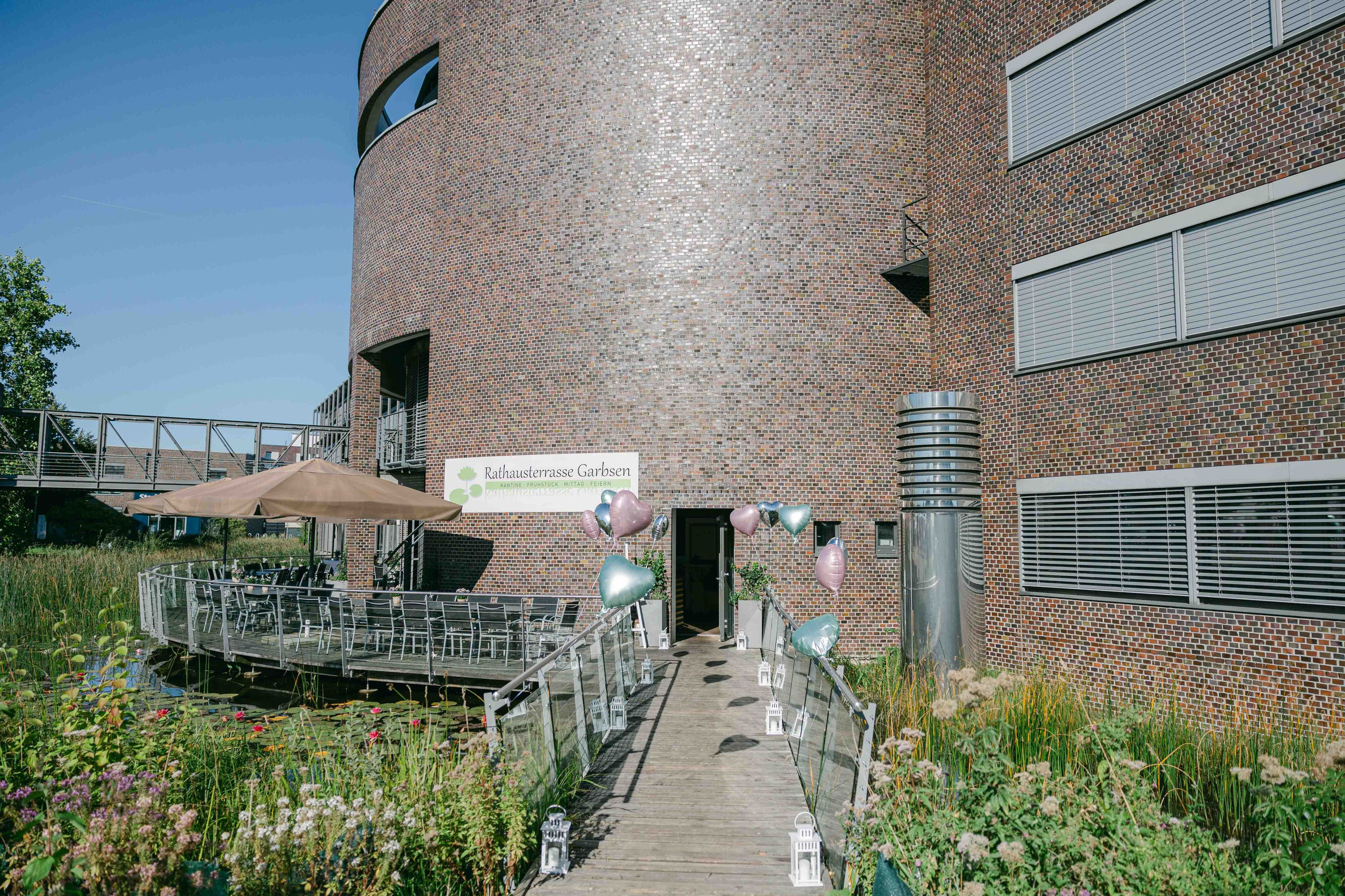 Rathausterrasse Garbsen Hochzeit 
