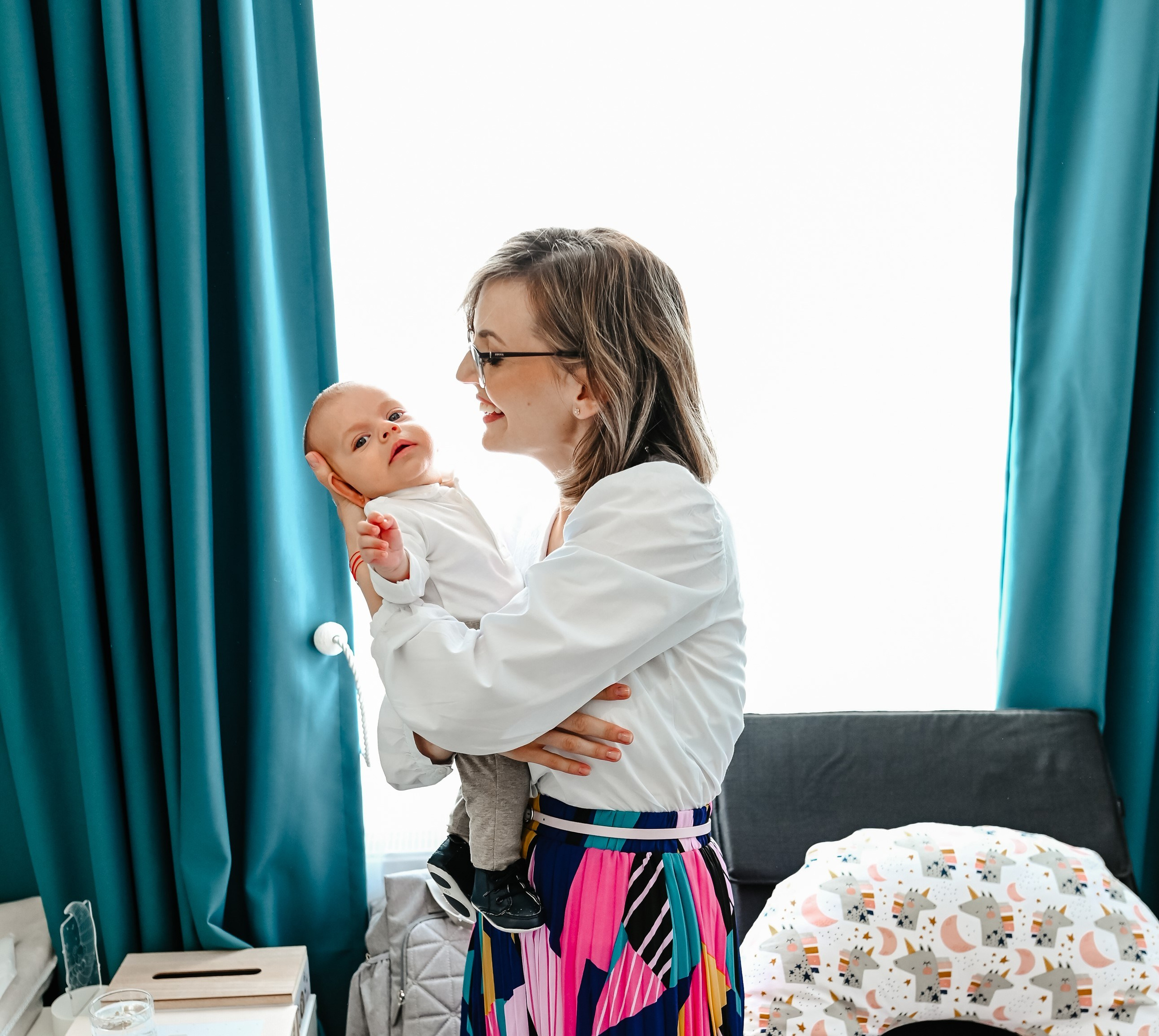 Cadru detaliat mama si copilul – stil elegant Ana Maria Drăgan