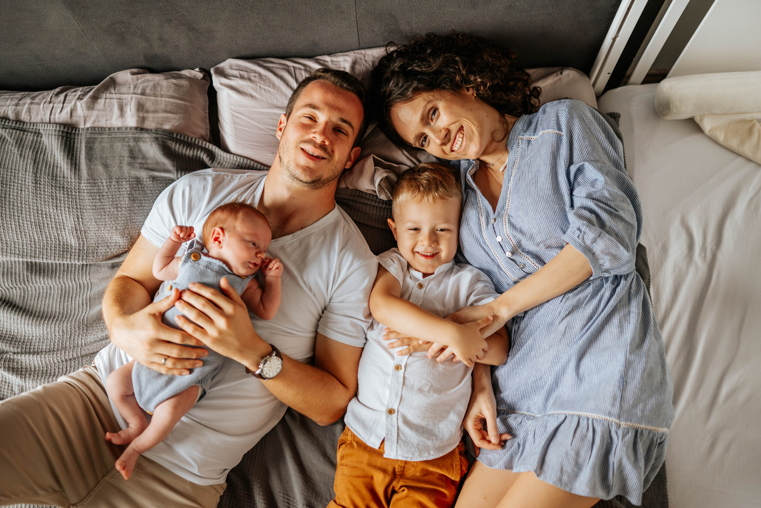 Sanja, Dušan, Teodor i Viktor - porodično fotografisanje. Dečiji i porodični fotograf