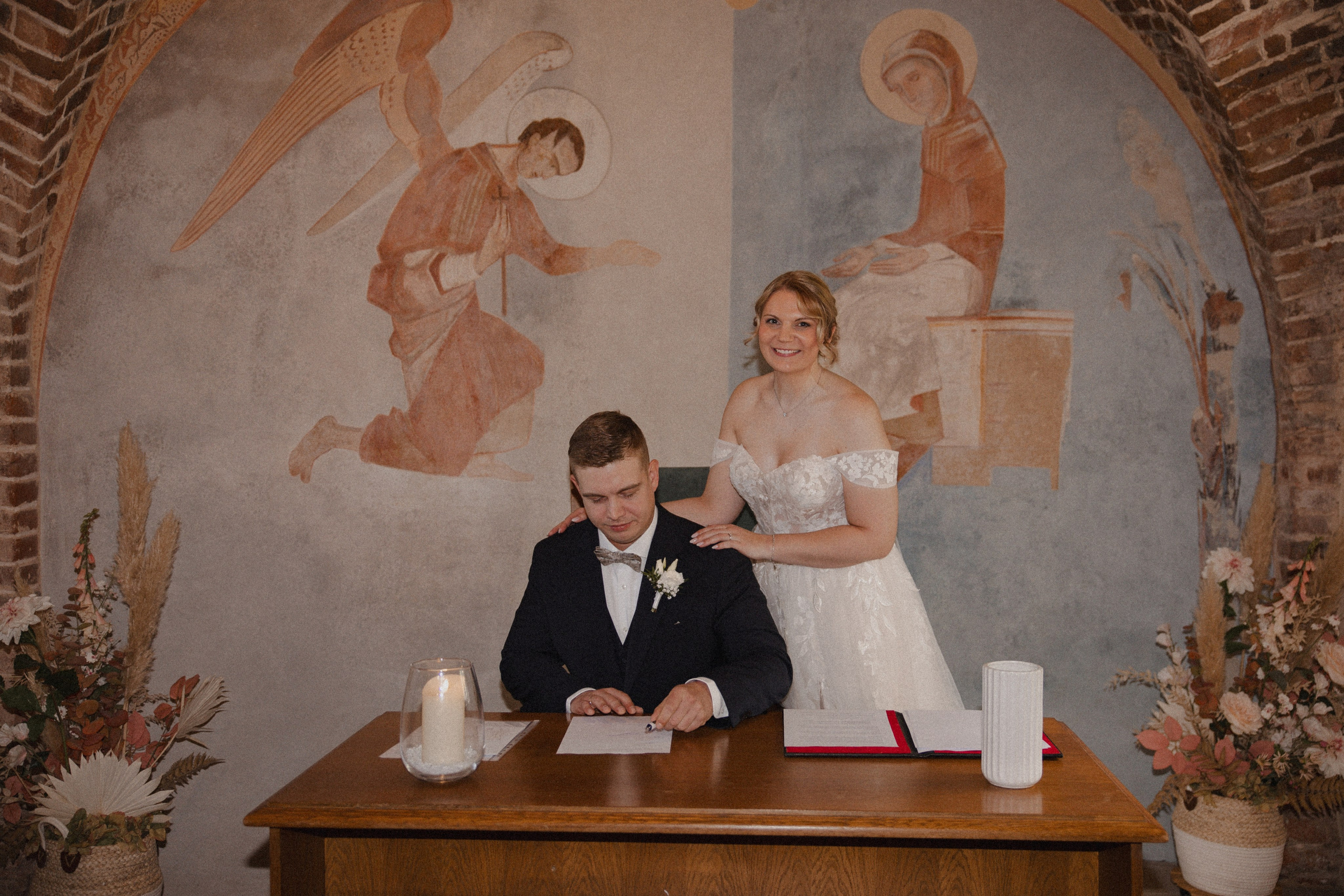 Lorena & Jan l Schloss Sythen. Hochzeitsfotografin Bochum | Halyna Reiche Fotografie NRW