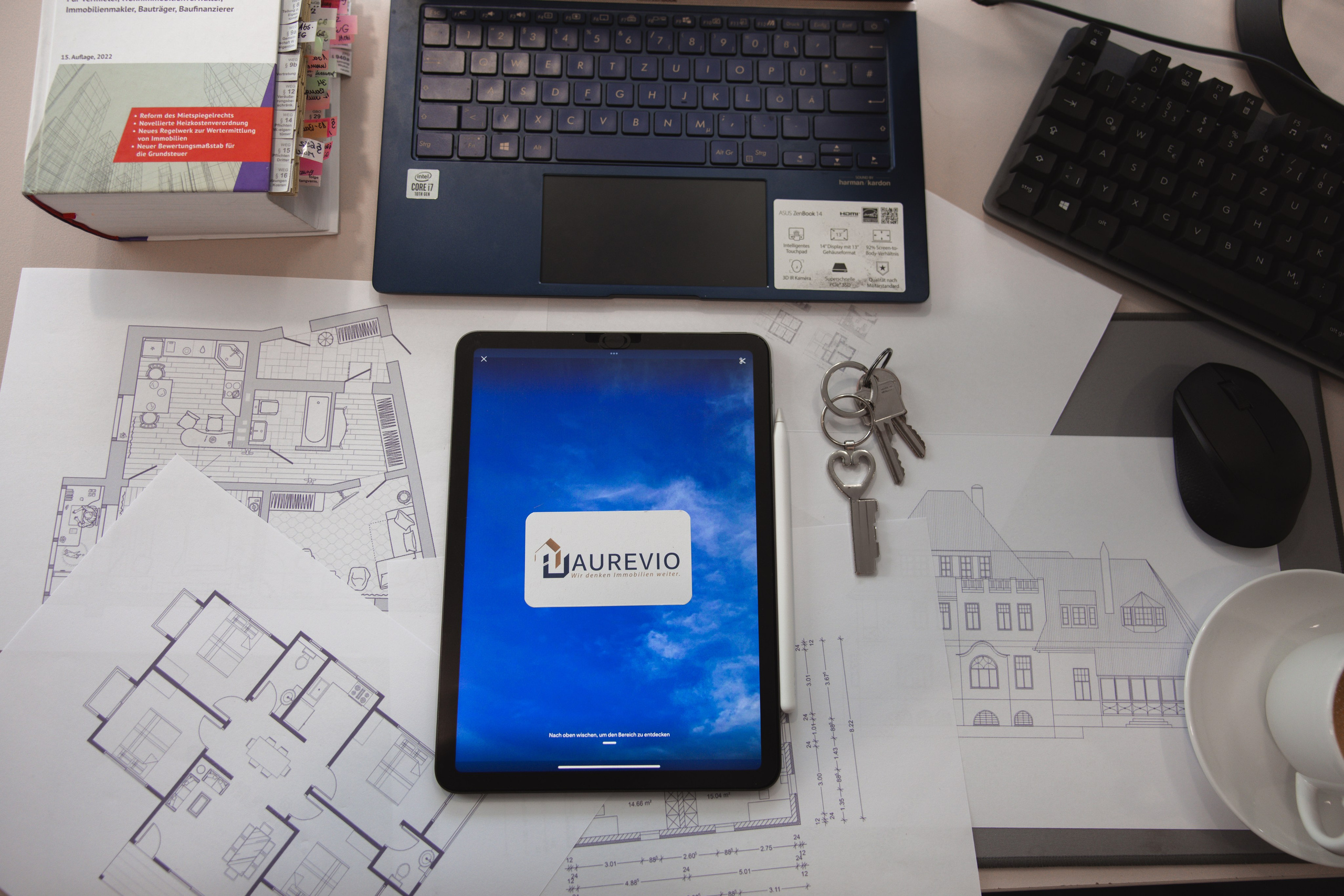 AUREVIO Immobilien. Hochzeitsfotografin Bochum | Halyna Reiche Fotografie NRW