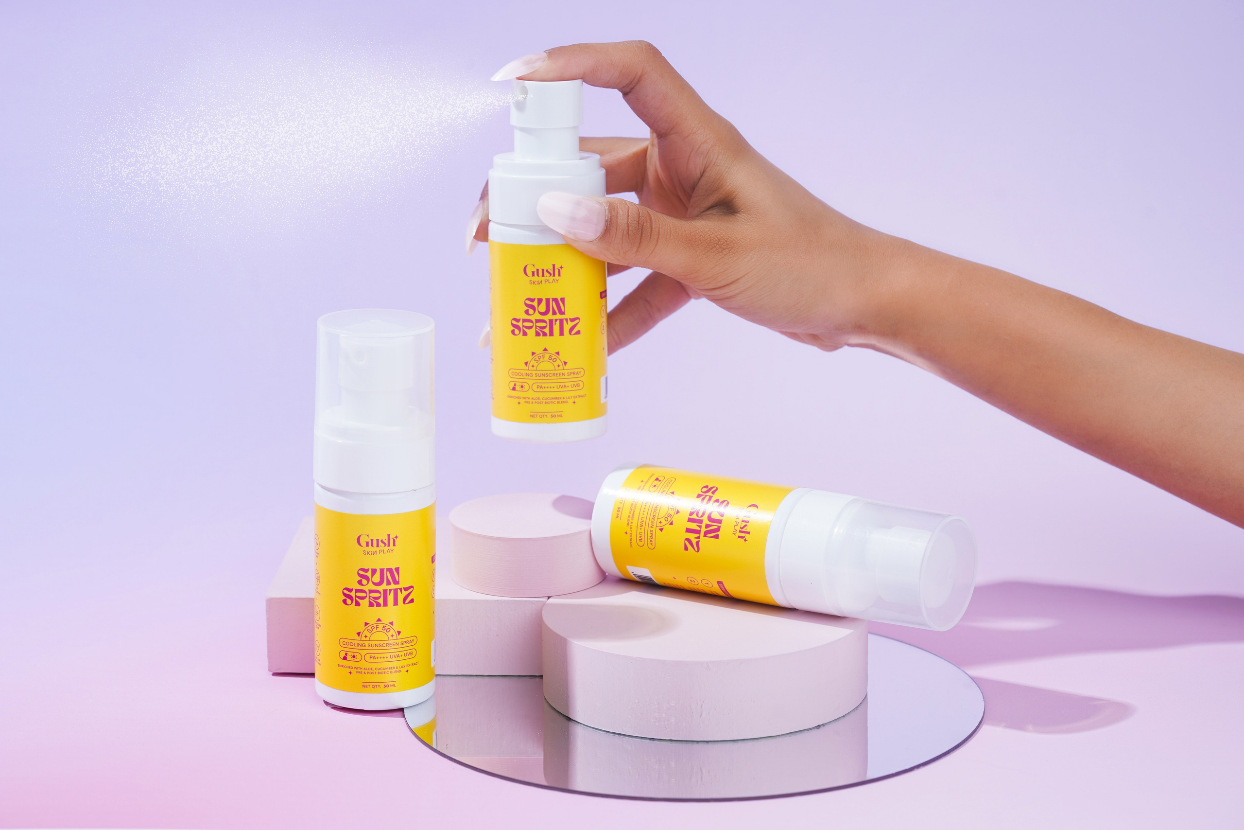 Product Styling for Gush Beauty