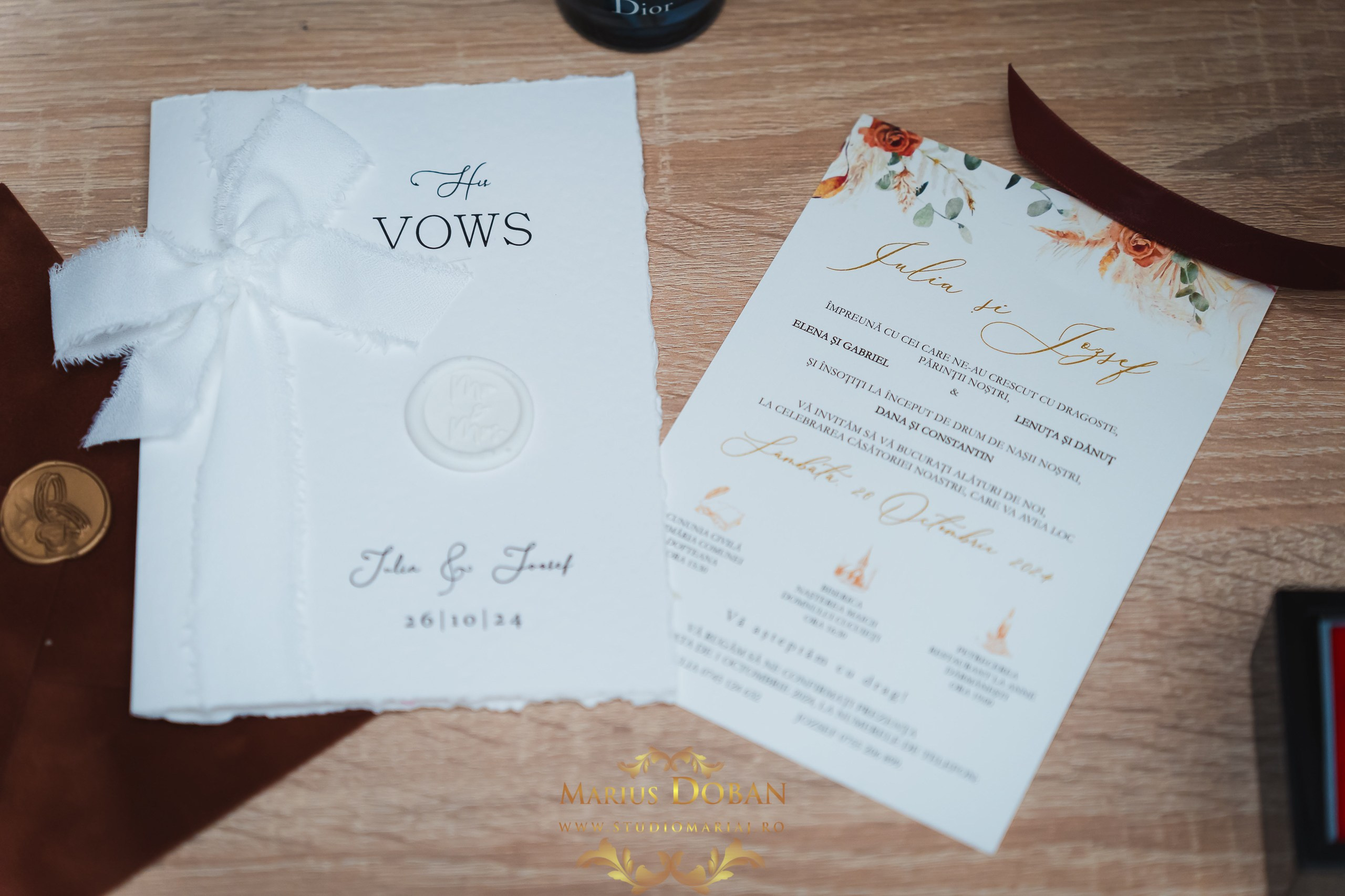 Iulia & Joszeph — preparing & details. Marius Doban