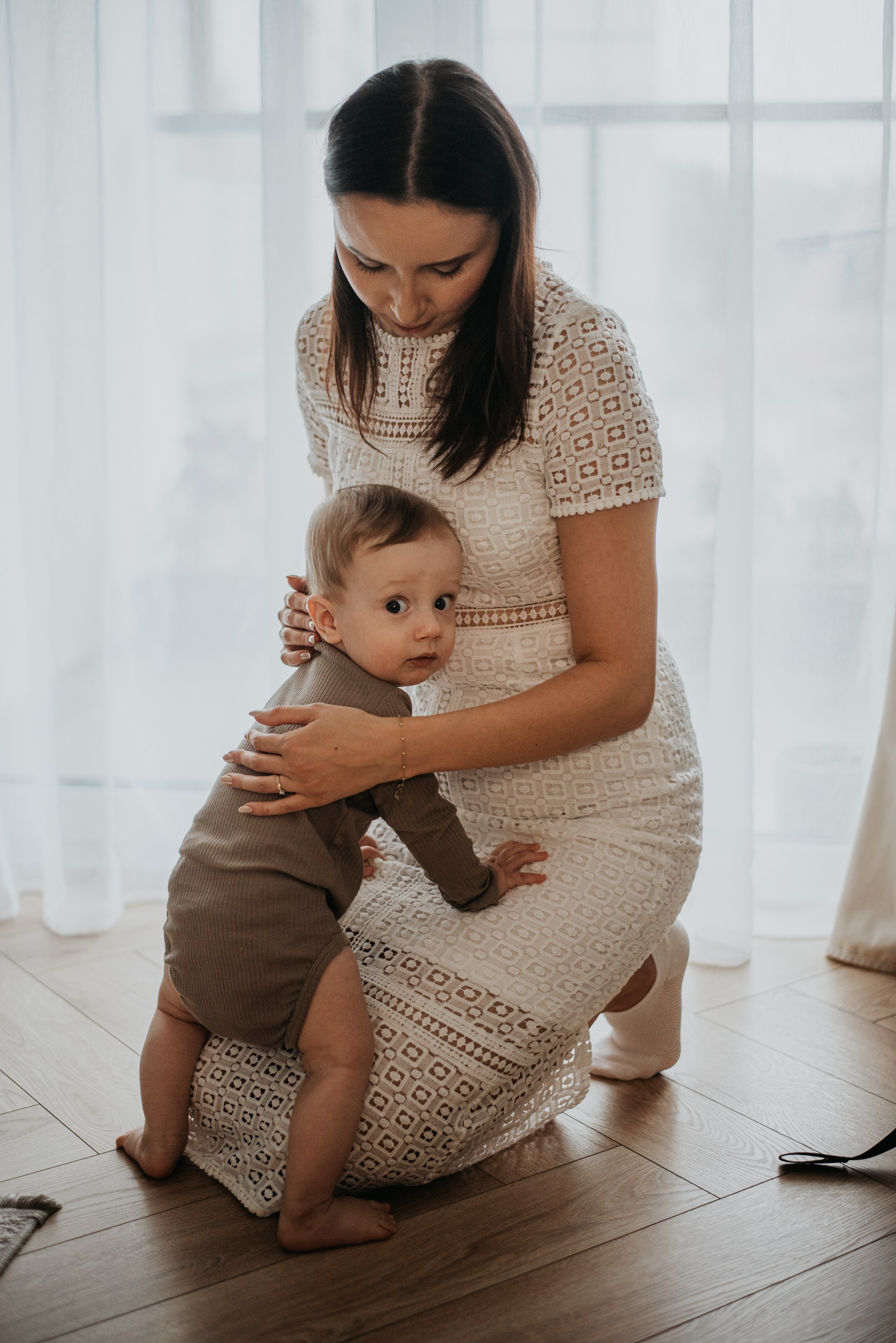 Chrzest Święty Wojtka. Dominika Strachacka Fotografia | Fotograf ślubny i rodzinny Opole Lubelskie Lublin