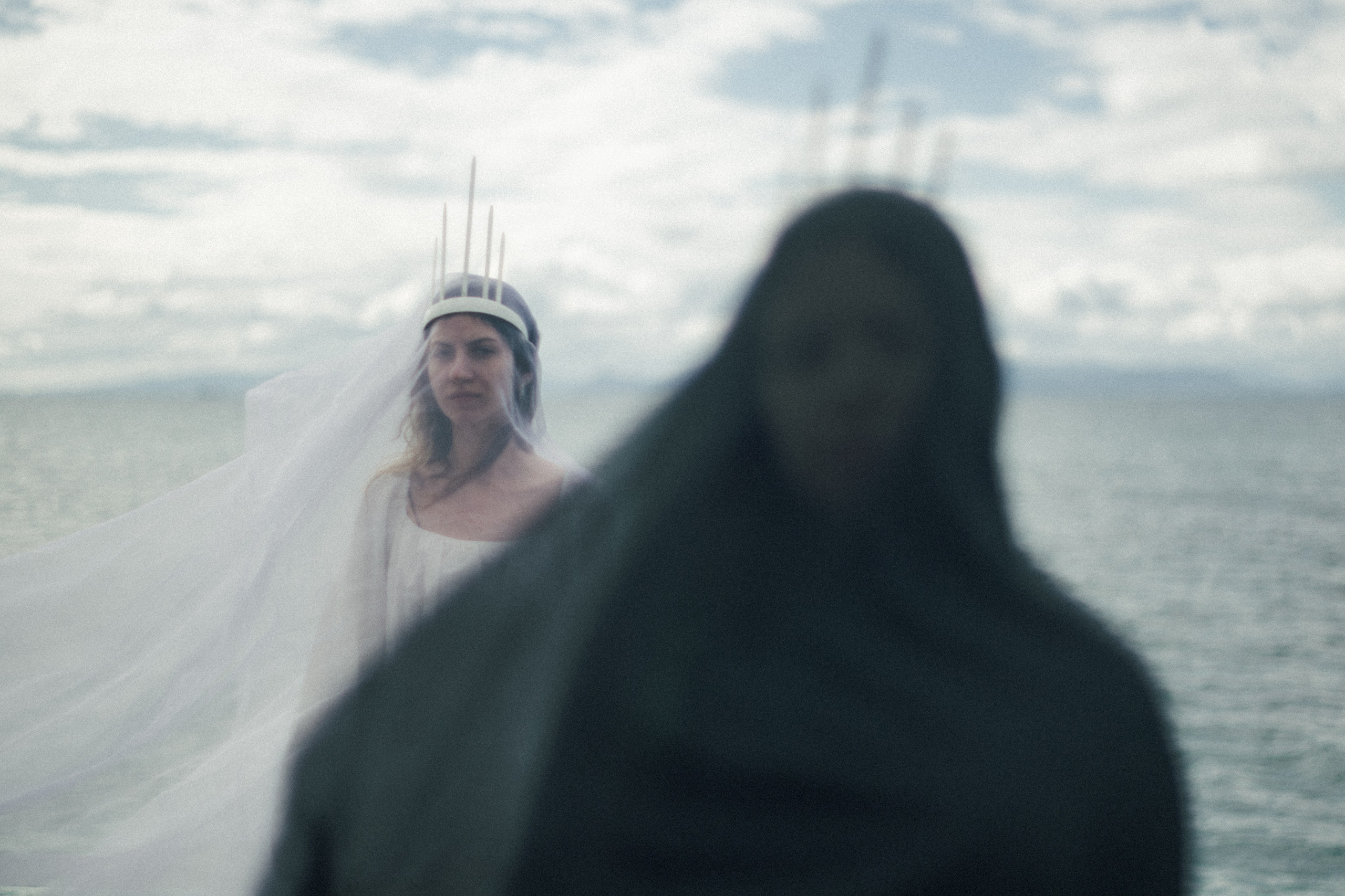 Light and Darkness with Aggeliki and Miriam. Photographer in Greece Kristina