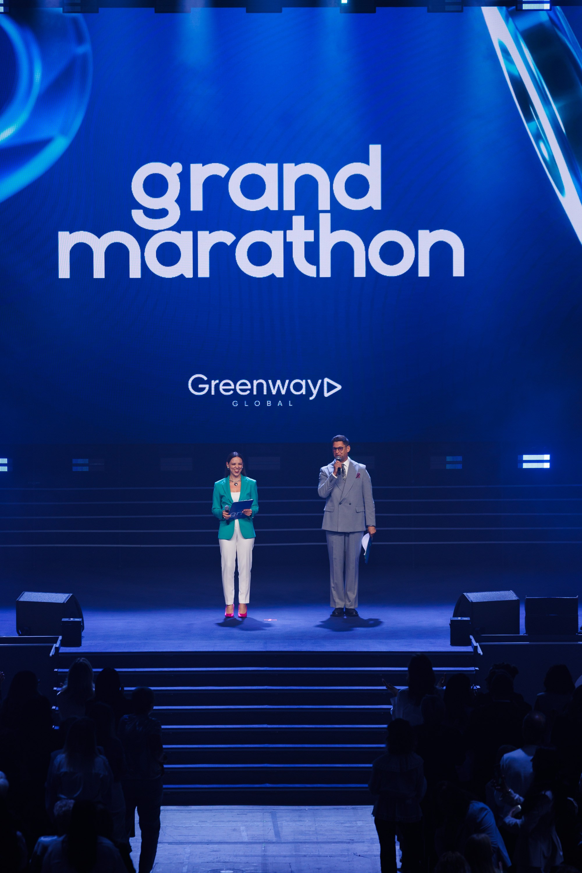 Grand Marathon Greenway Global 2026, 3000 человек Лужники. Лена Чайка Ведущая Москва