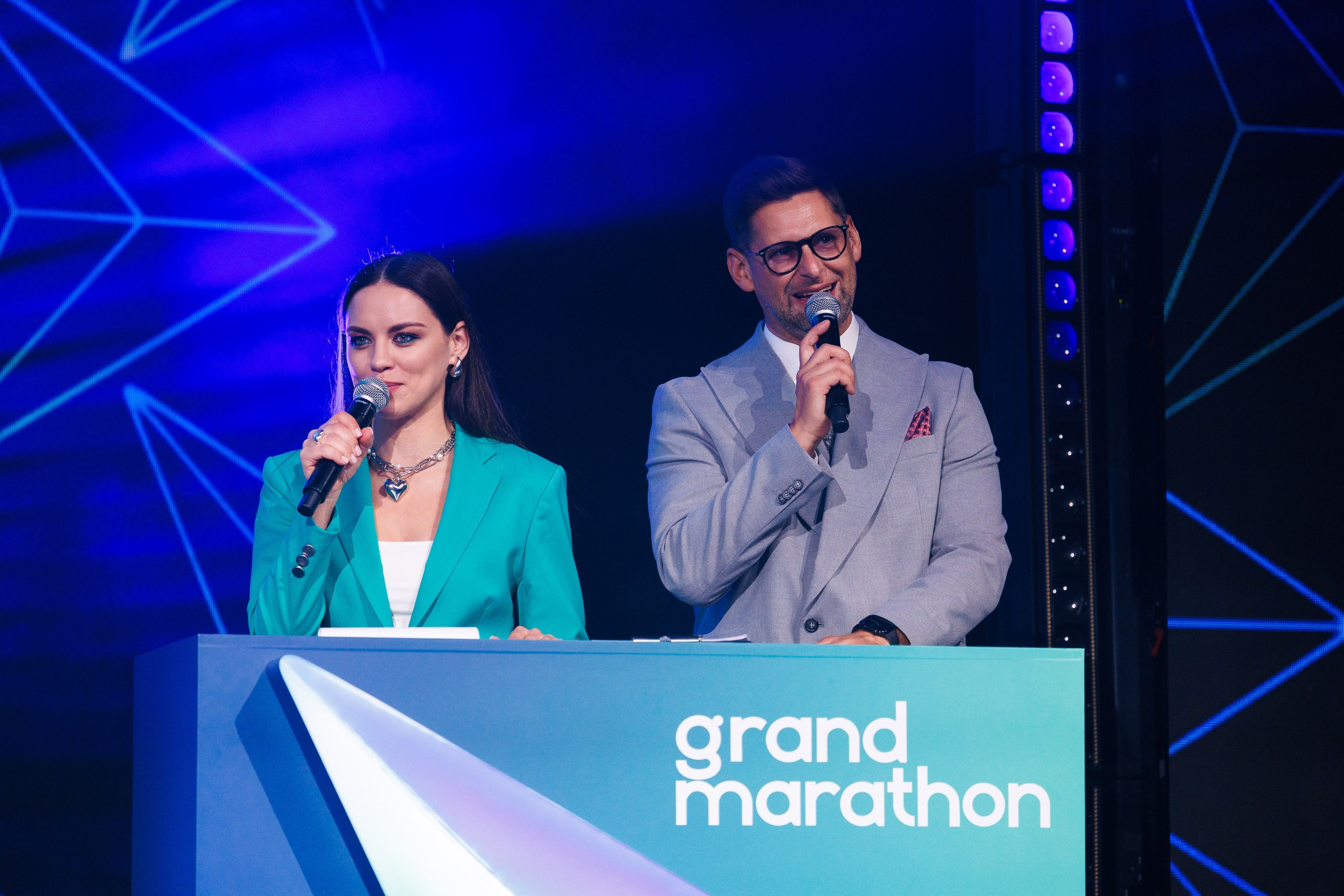 Grand Marathon Greenway Global 2026, 3000 человек Лужники. Лена Чайка Ведущая Москва