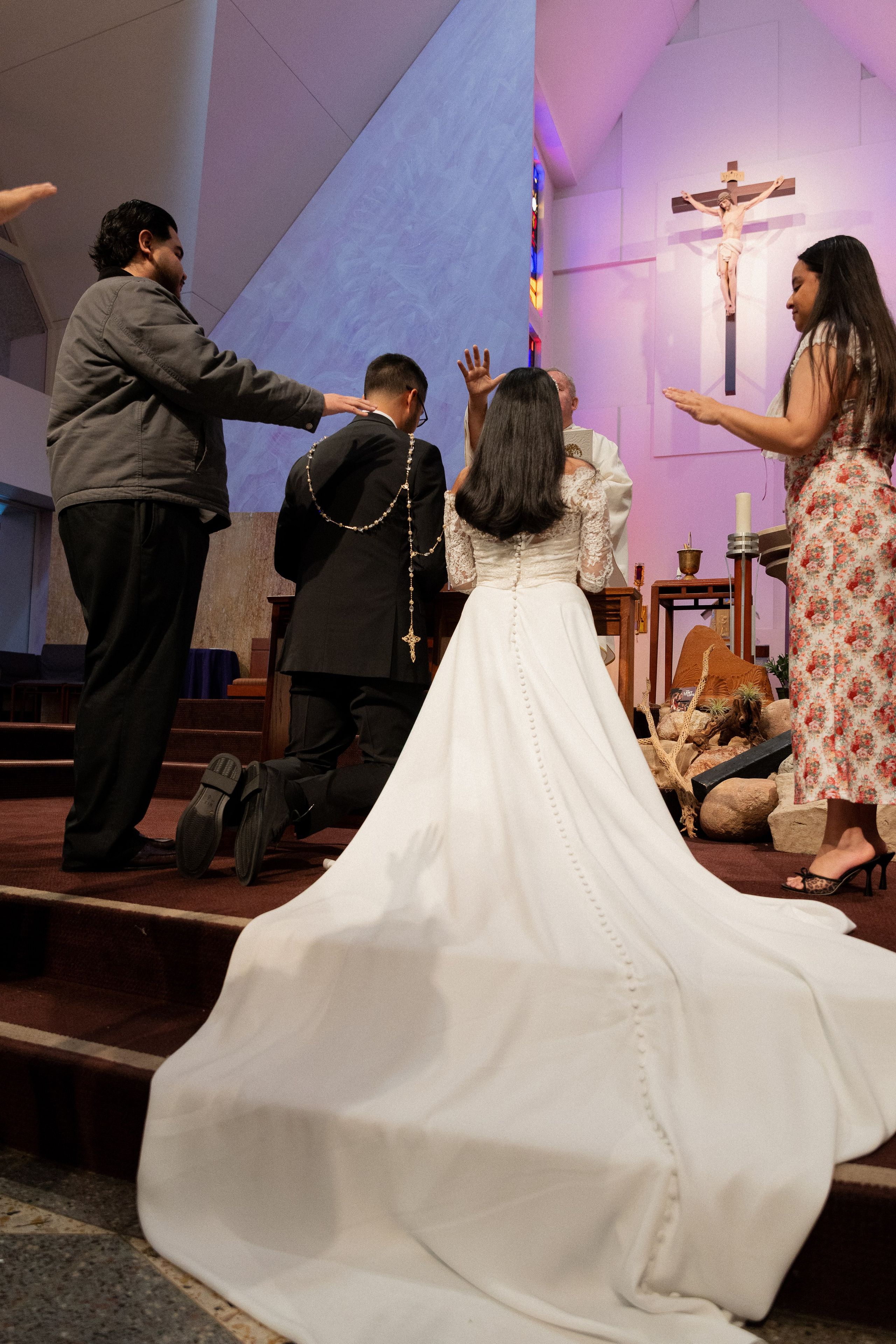 Rebeca & Shawn. The Ceremony in Church. Part III. Portrait, family, maternity & wedding photography & videography in SoCal Kseni Vibe