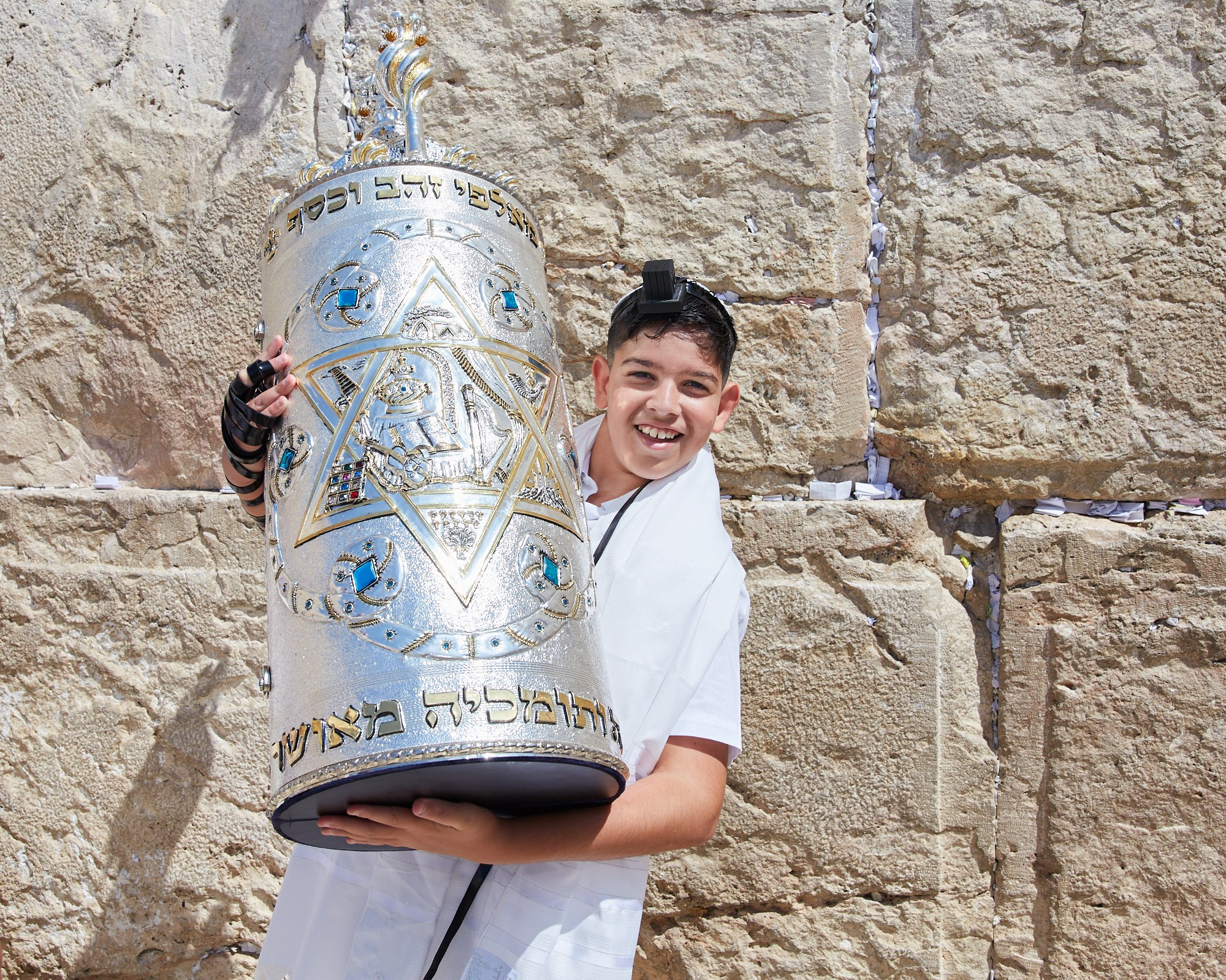 Бар-мицва на Котеле. Портретный и репортажный фотограф в Израиле Рома Бирман