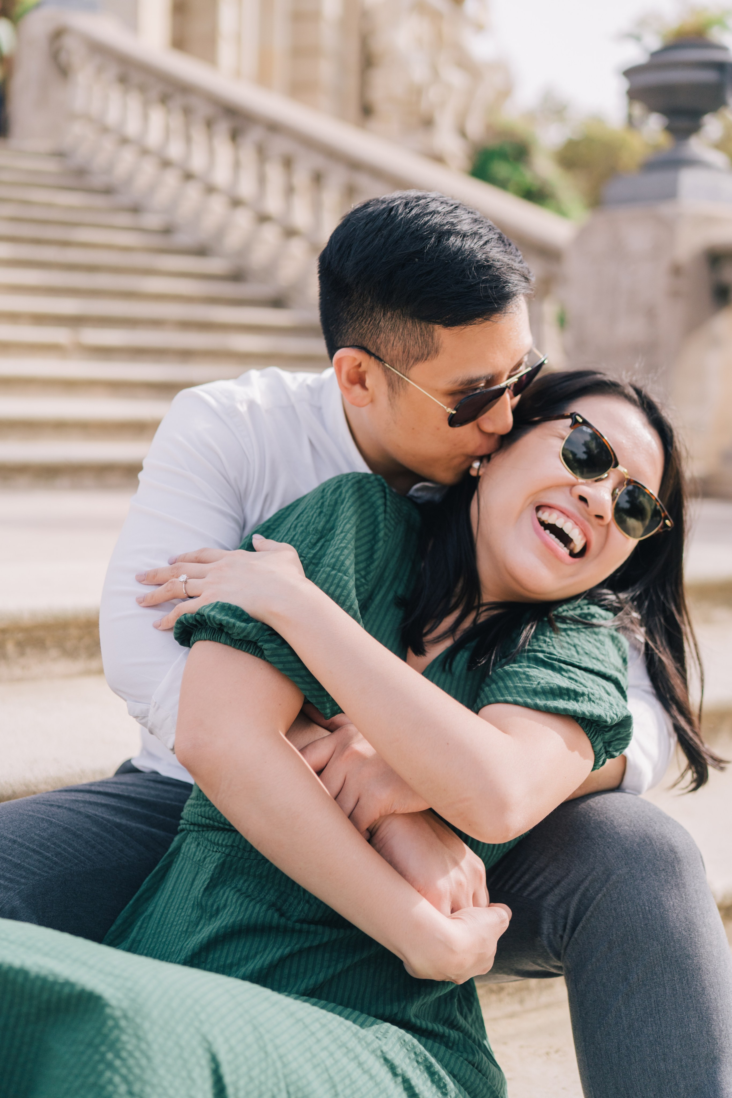 LoveStory in Gothic Quarter. Photographer Kristina Dorina
