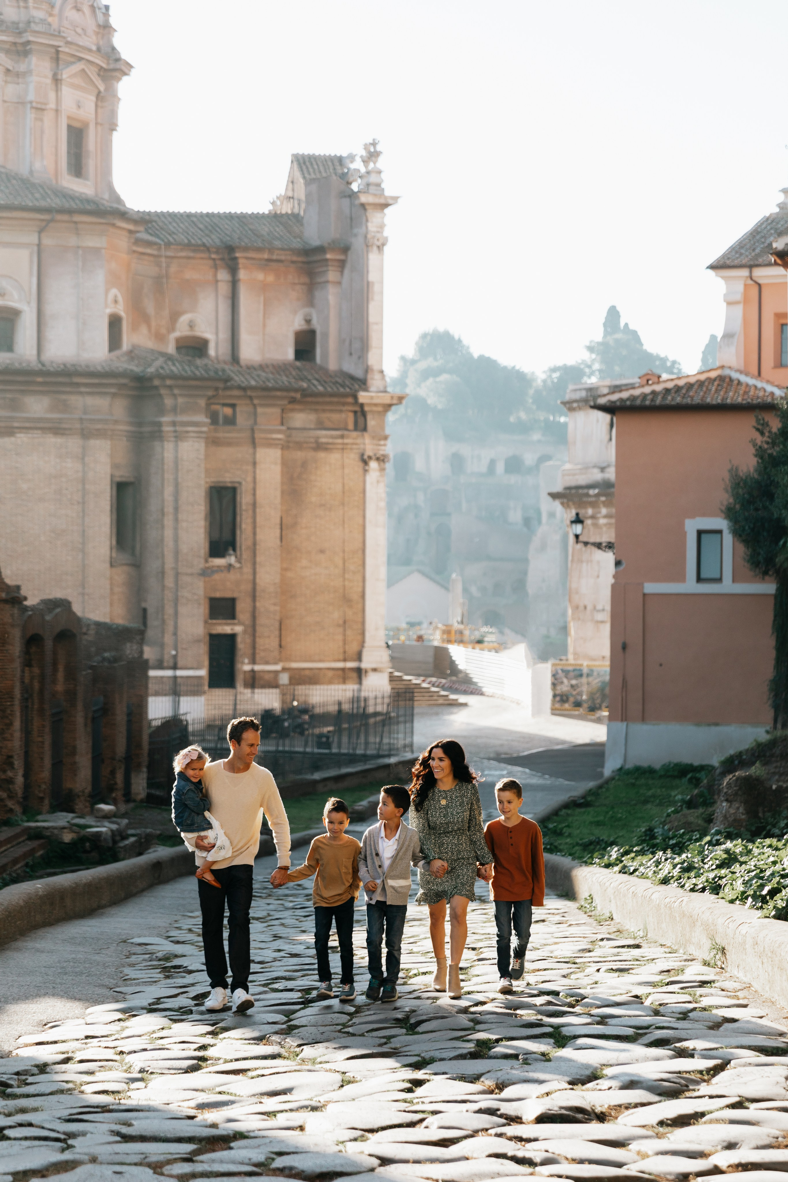 Family. Photographer in Rome
