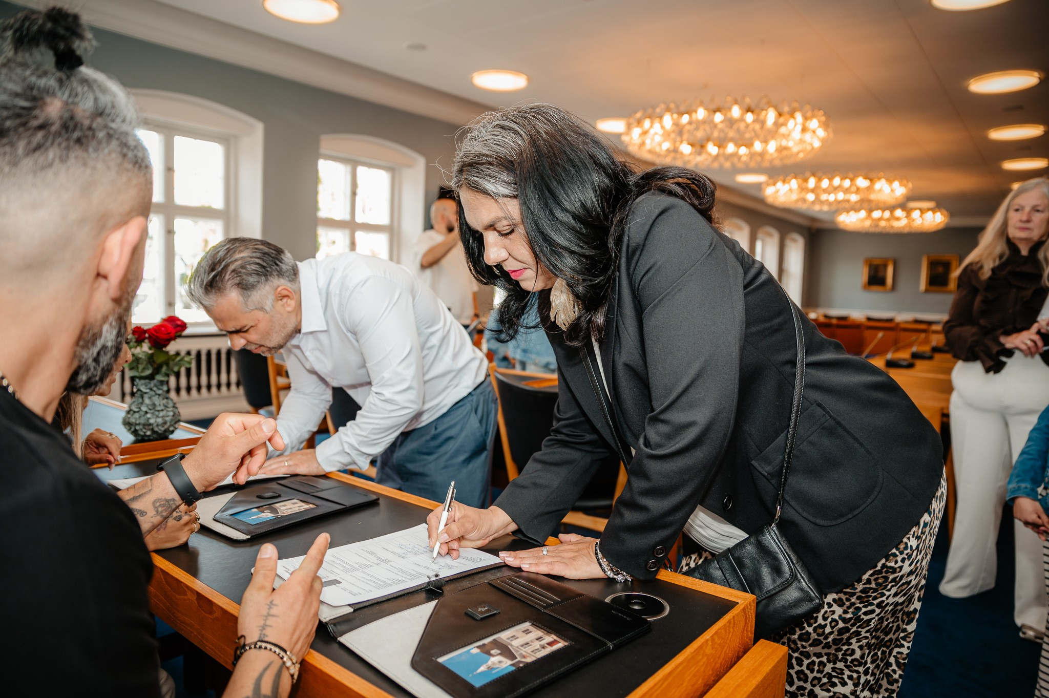 Cununie civilă în Randers. DanFotograf.dk