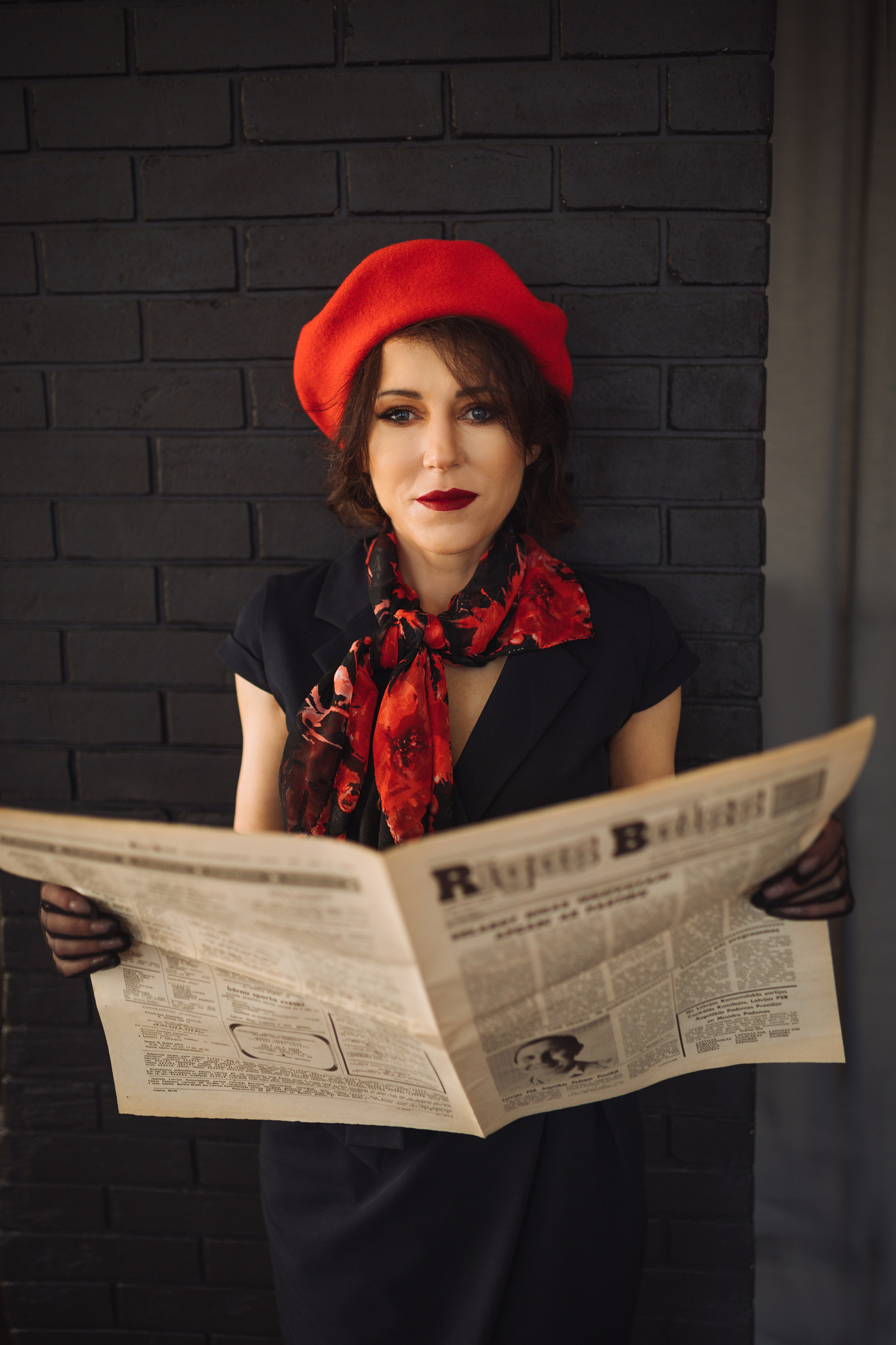 Individuālā sarkanos toņos. Fotogrāfs Rīgā — Katerina Gordik