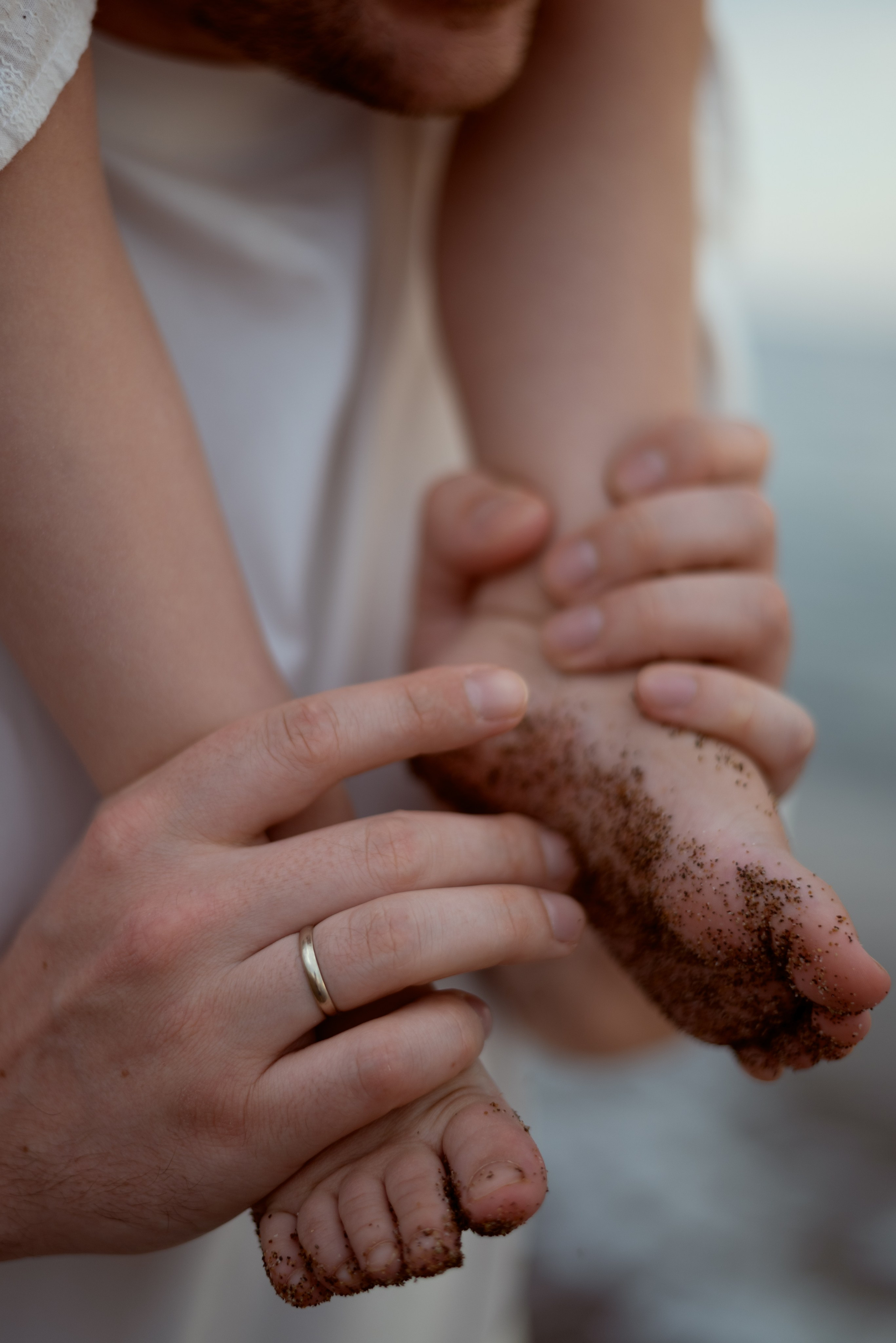 Семейная фотосессия на пляже в Белеке. Фотограф Анталия, Кемер, Белек, Сиде Дарья Кая