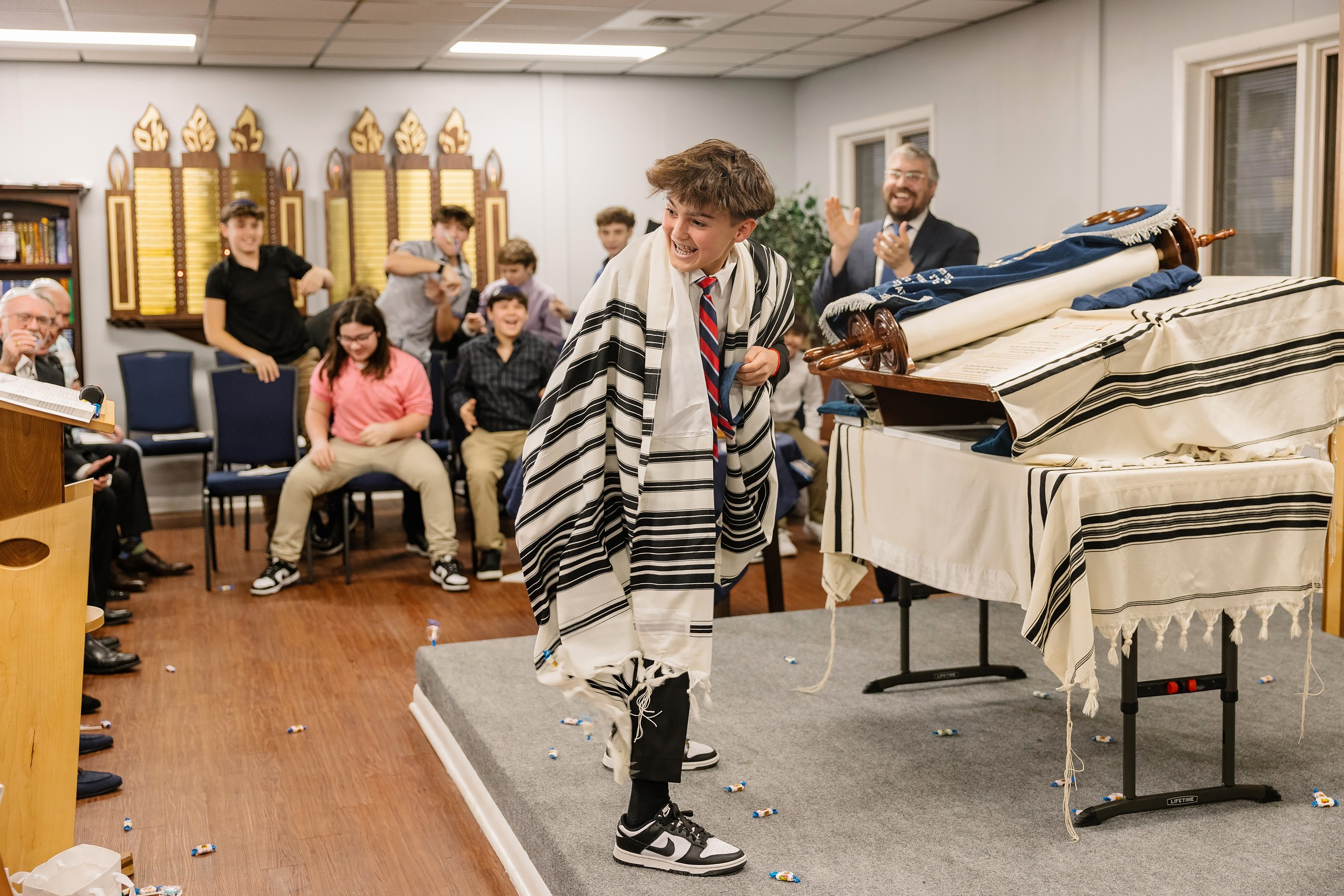 1.02.2024 Bar Mitzvah. Wedding family event photographer in Chicago Nick Yushevich