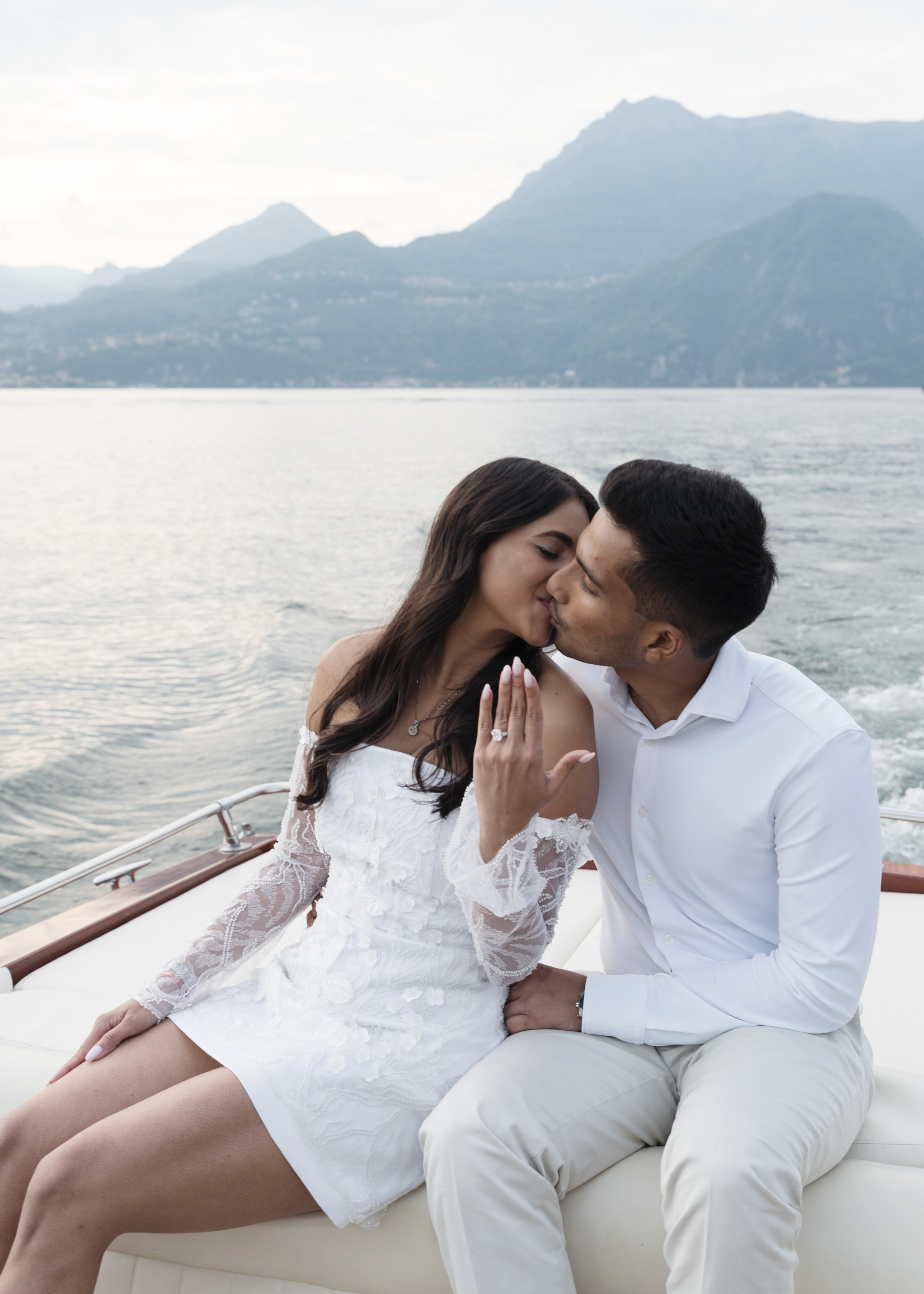 Villa Monastero Secret Proposal. Proposal Photographer in Lake Como