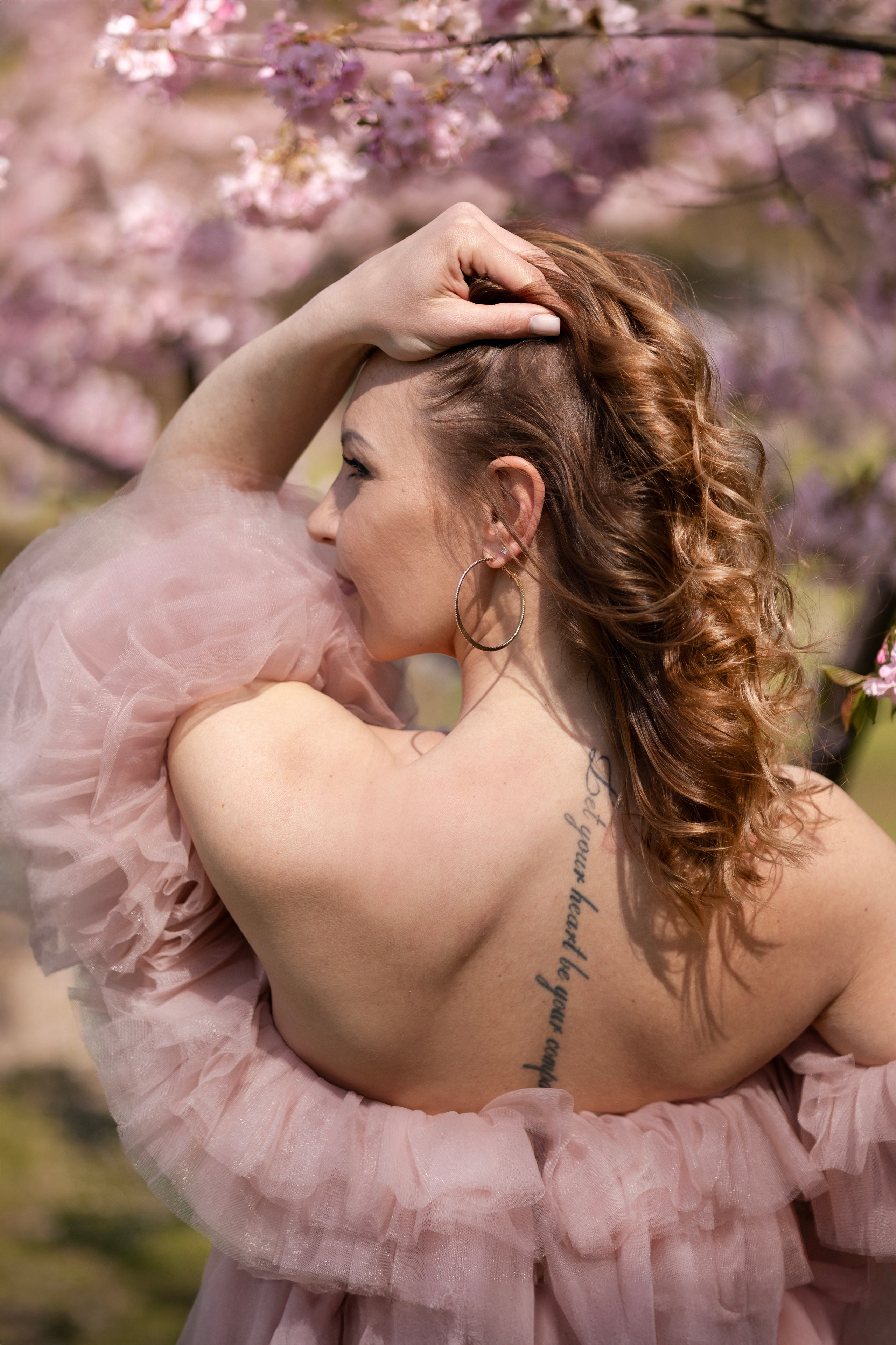 Cherry Blossoms in Munich. Photographer in Munich