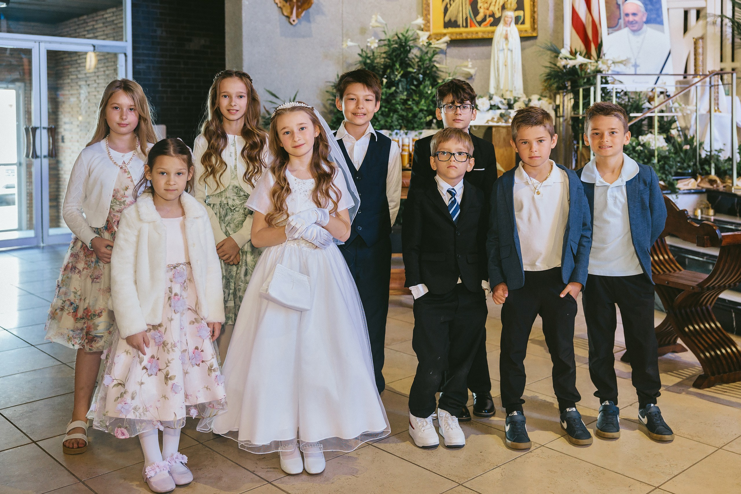 First Communion 05.03.2025. Wedding family event photographer in Chicago Nick Yushevich