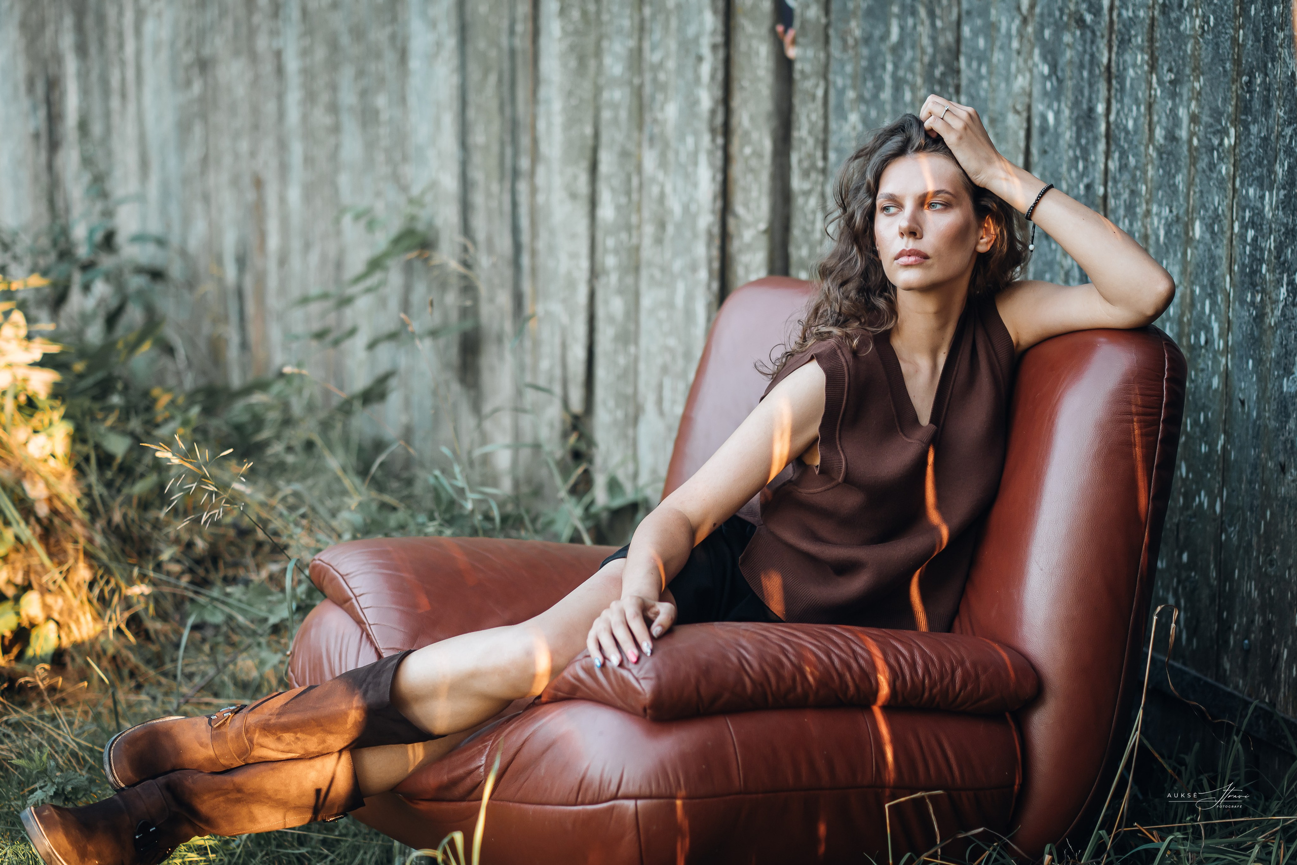 Portretai. Aukse Stravi fotografė