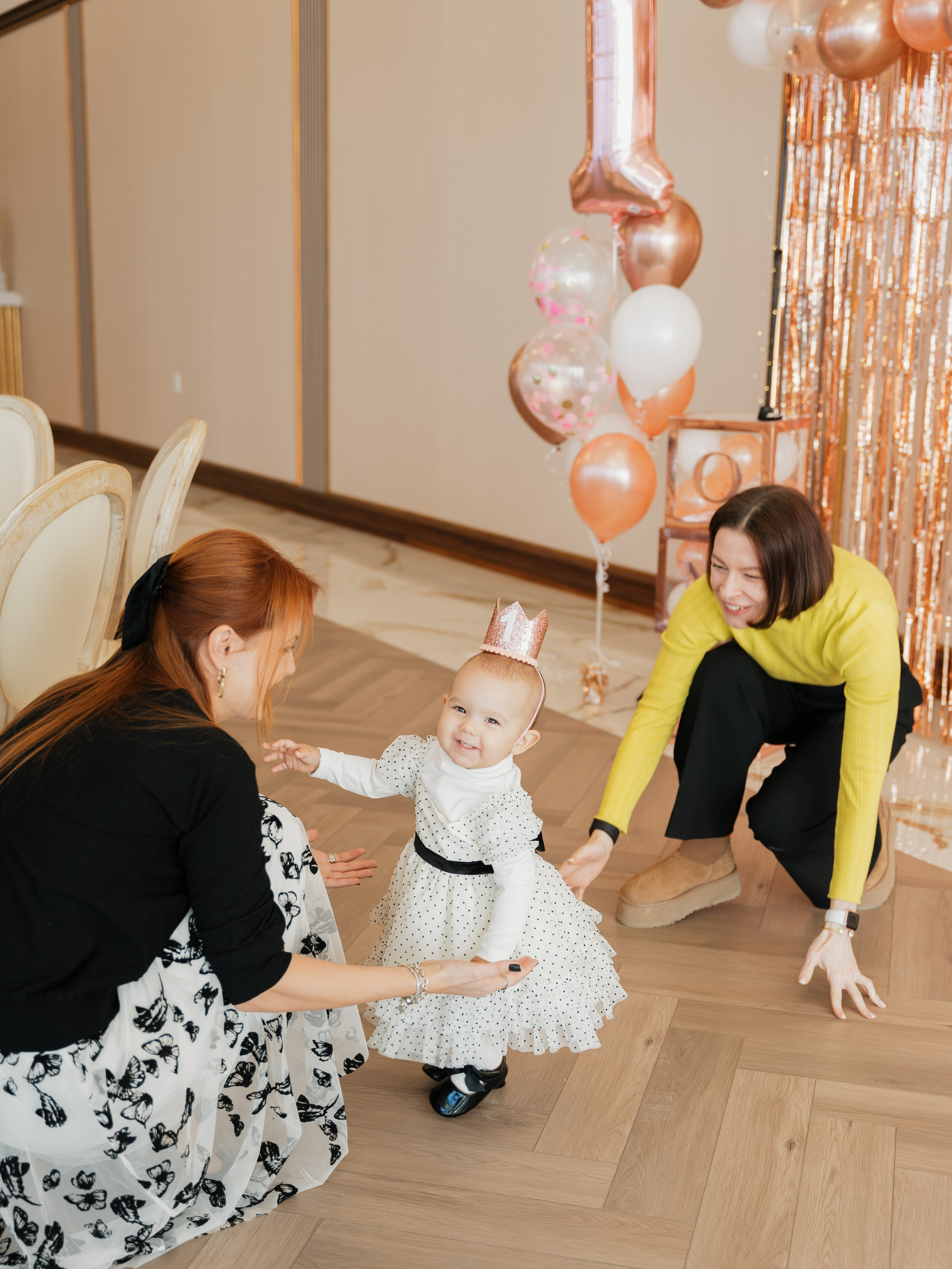 First birthday photoshoot Emily