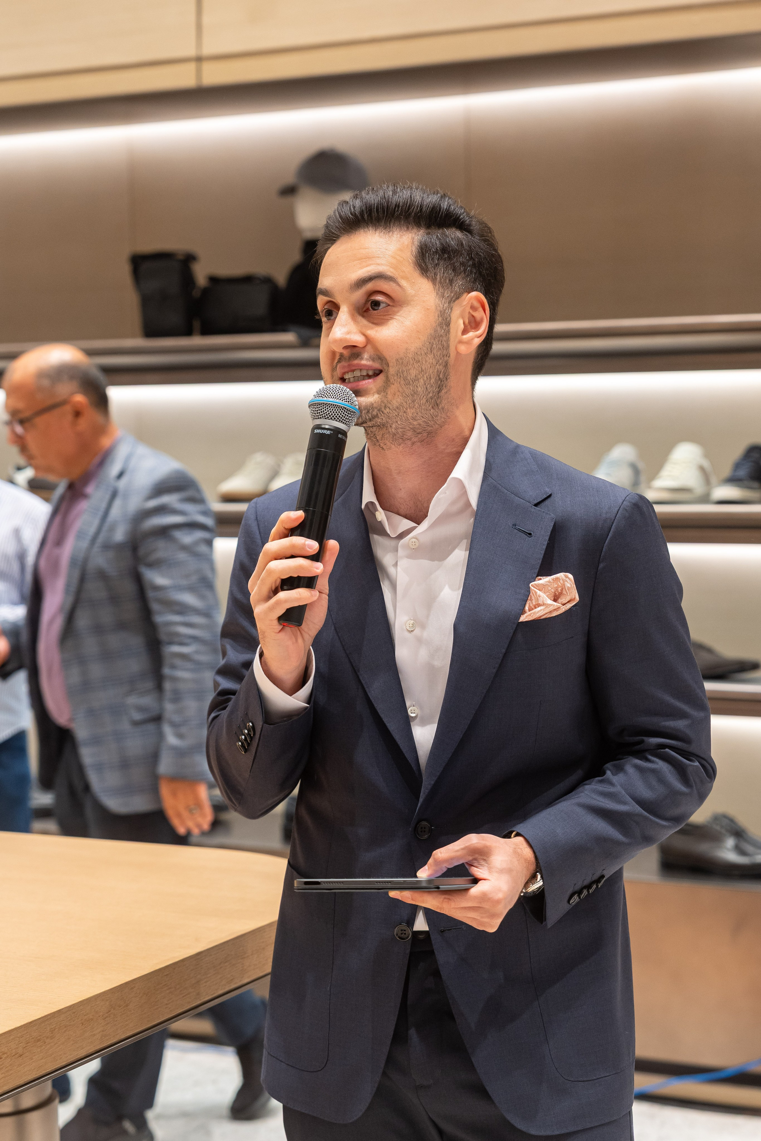 Открытие бутика Canali в Ташкенте. Георгий Намазов | Фотограф в Ташкенте