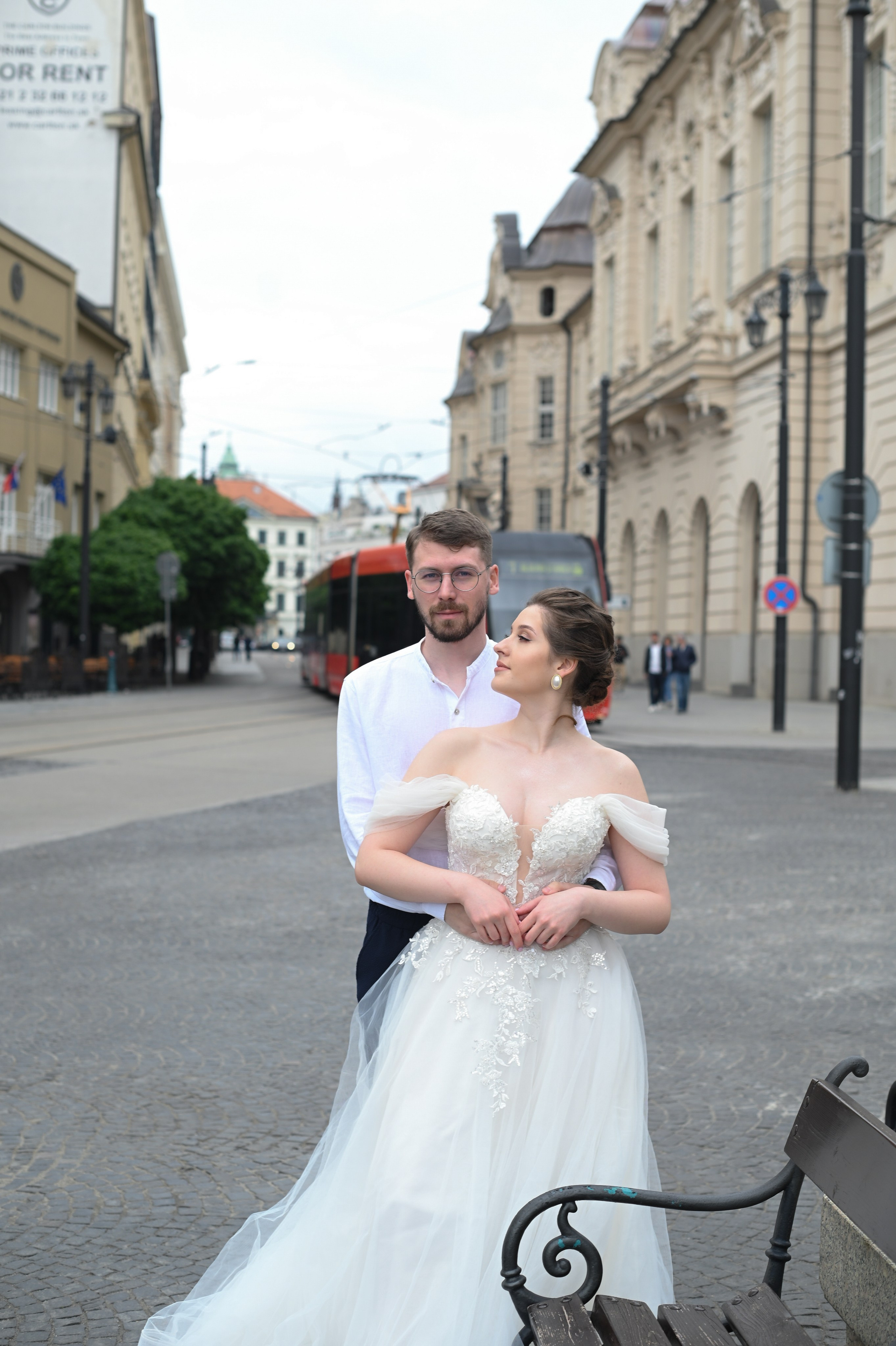 Malik & Kristina in Bratislava. Photo Vienna and Bratislava