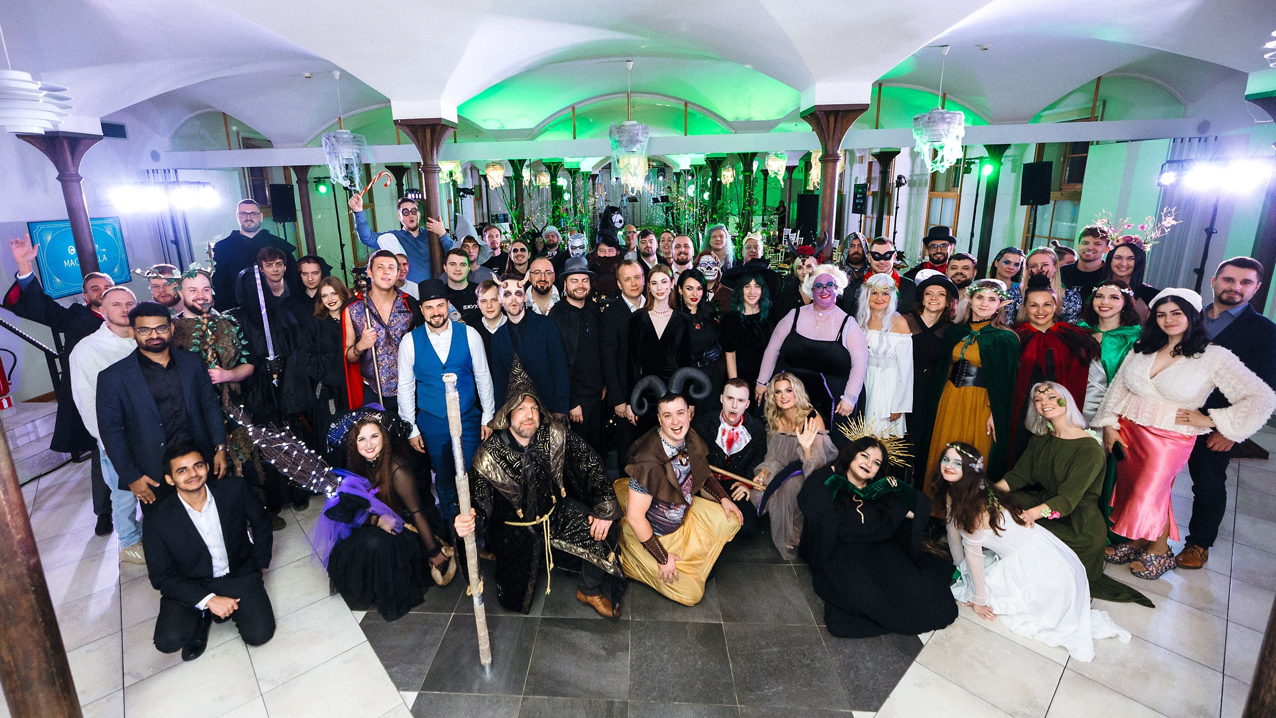 Magic Gala Corporate Photoshoot — IT Company Gala Event in Fantasy Costumes. Evgeny Timofeyev | Wedding & Content photographer and videographer
