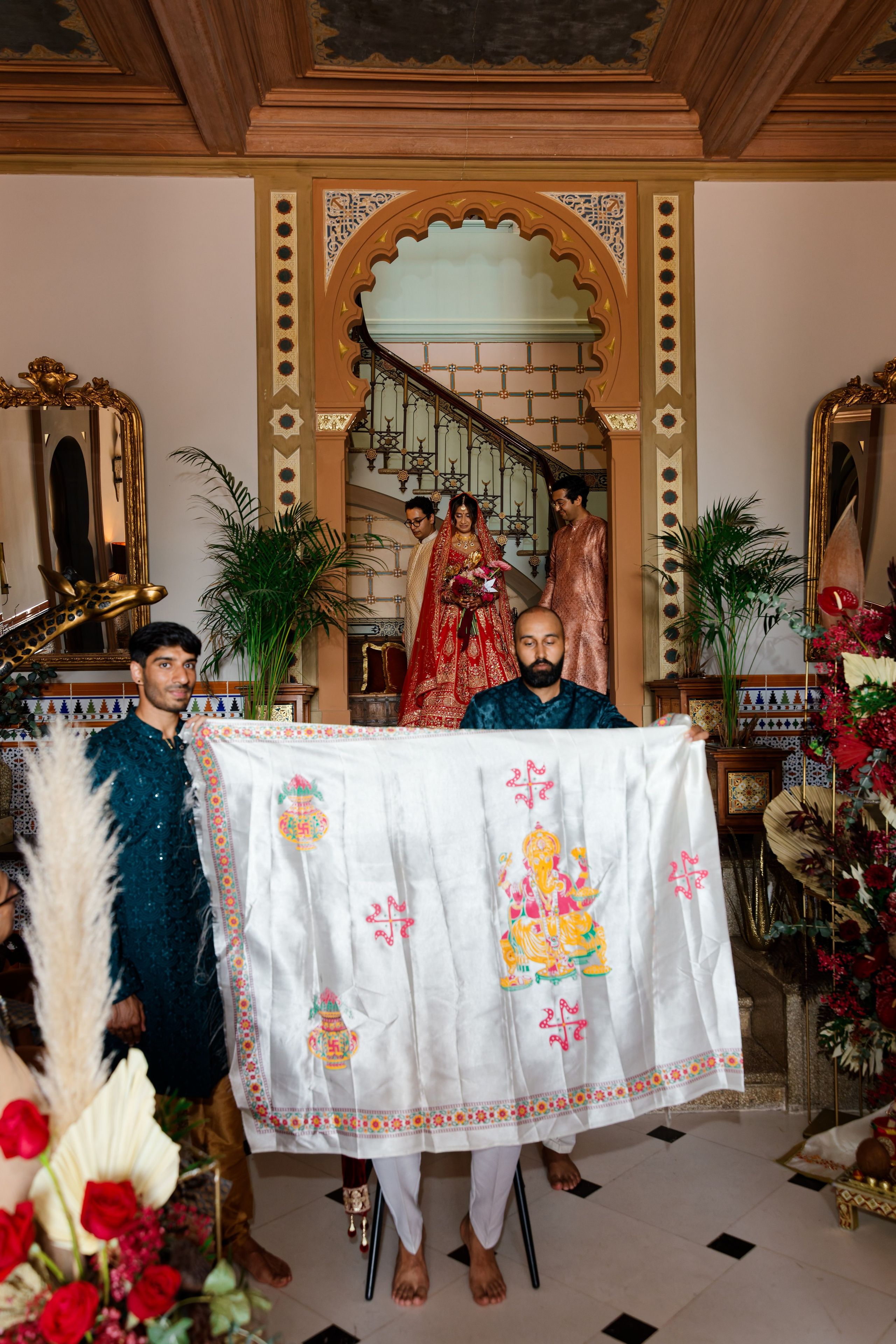 Indian wedding at Gran Villa Rosa, Barcelona