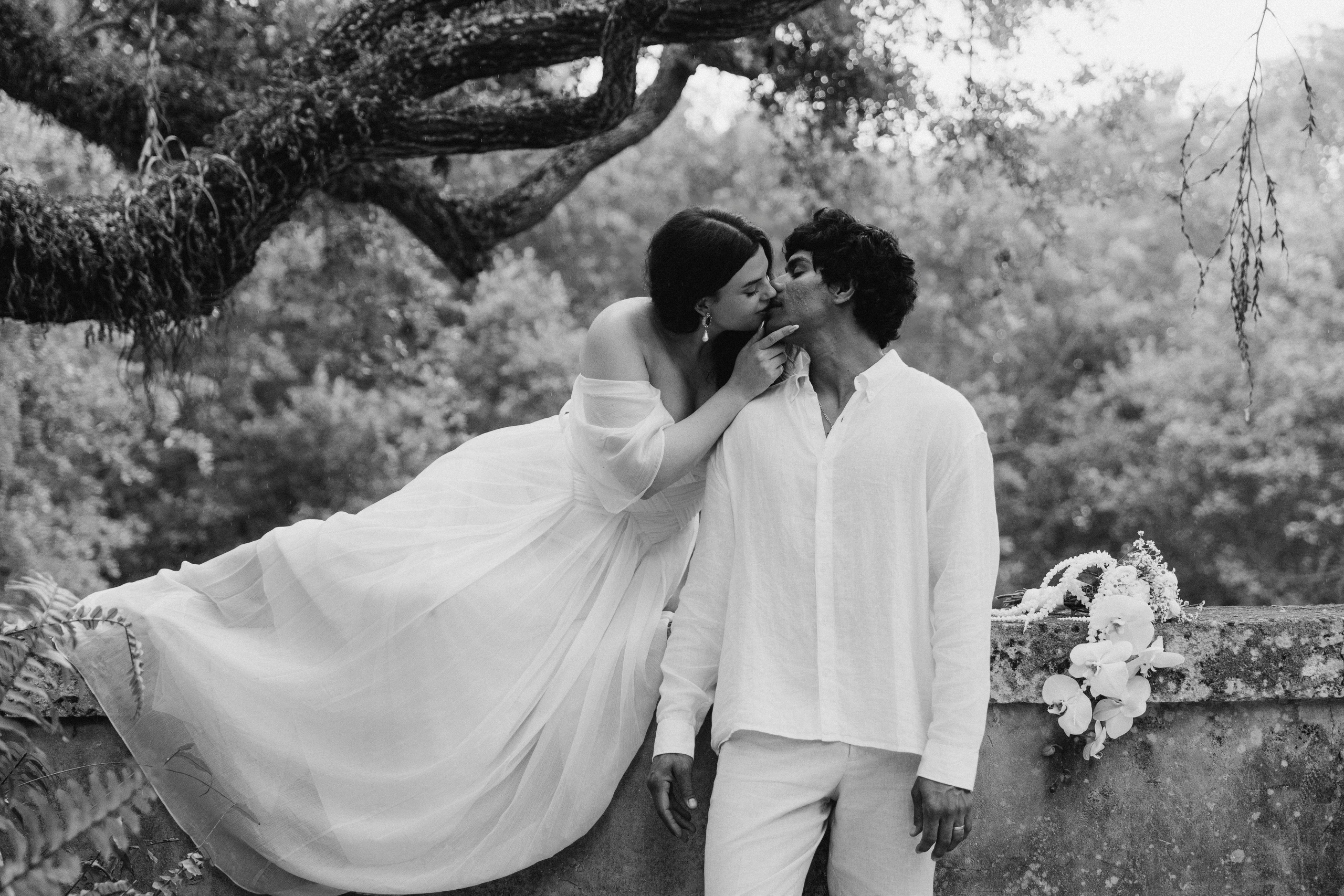 Lindsay & Kirk | Elopement at Vizcaya Museum & Gardens