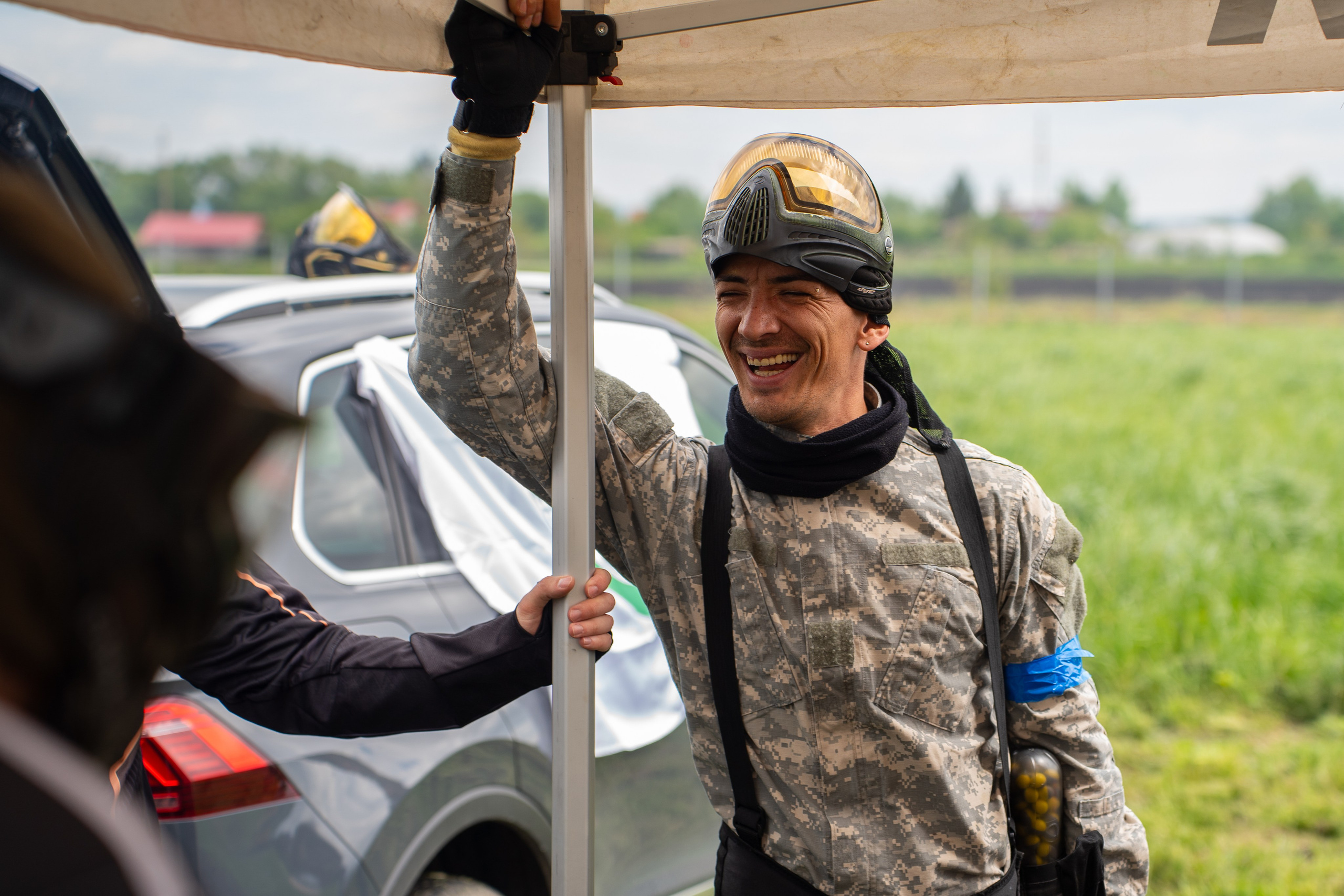 Deschidere Arena Paintball Brasov. Adelinne