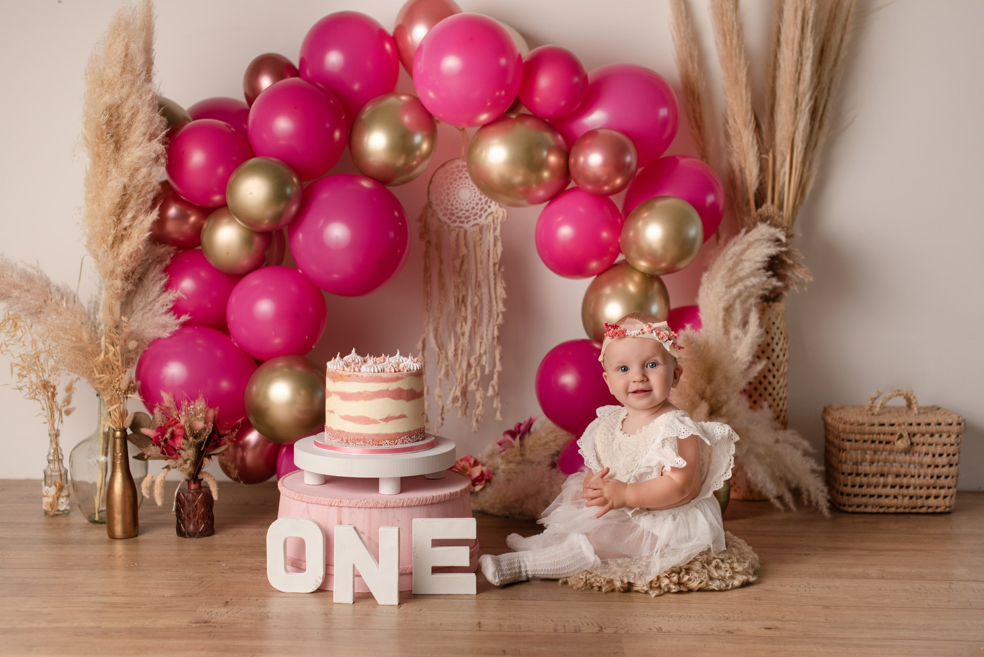 Photographe Smash the Cake bébé Mérignies