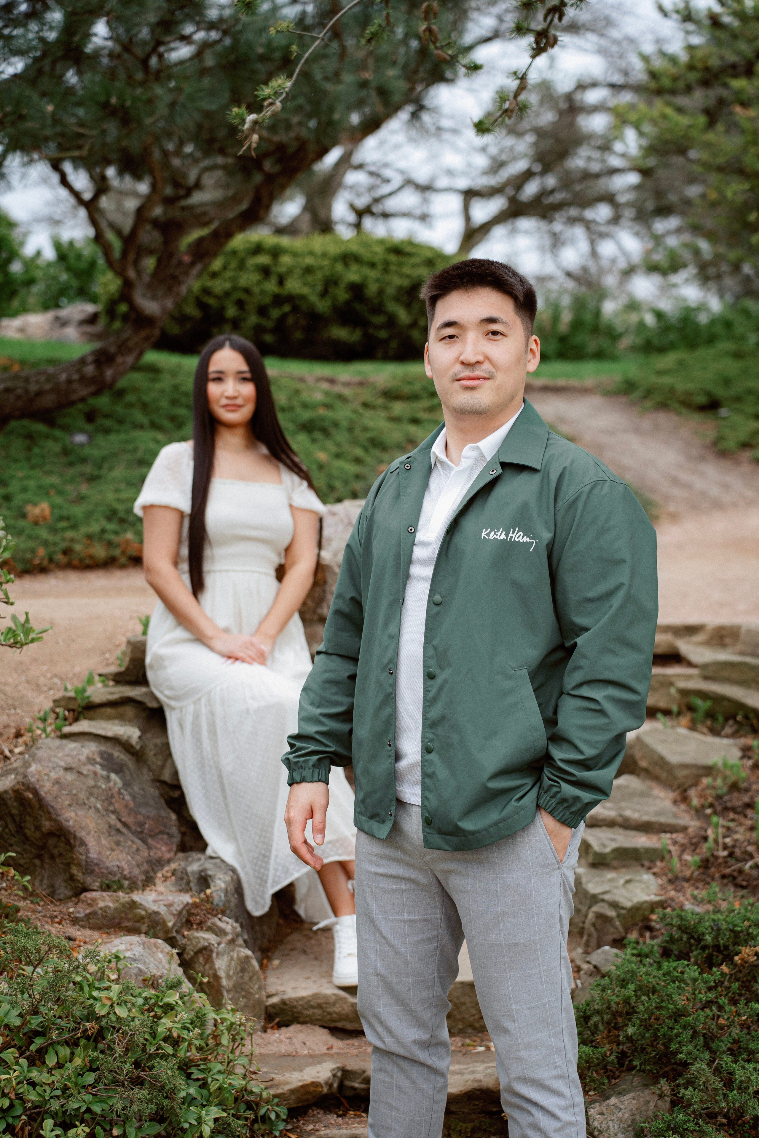 Couple Photography | Chicago Botanic Garden. Main