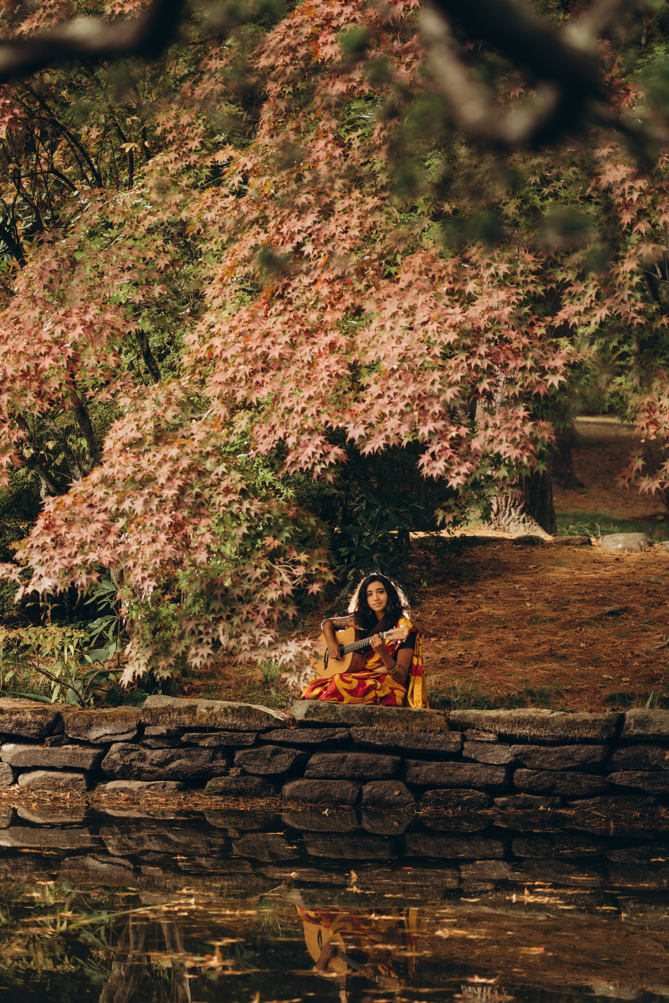 Debut Album Photoshoot for Rhode Island Musician. Daria Deschain Cinematic Photography in Connecticut