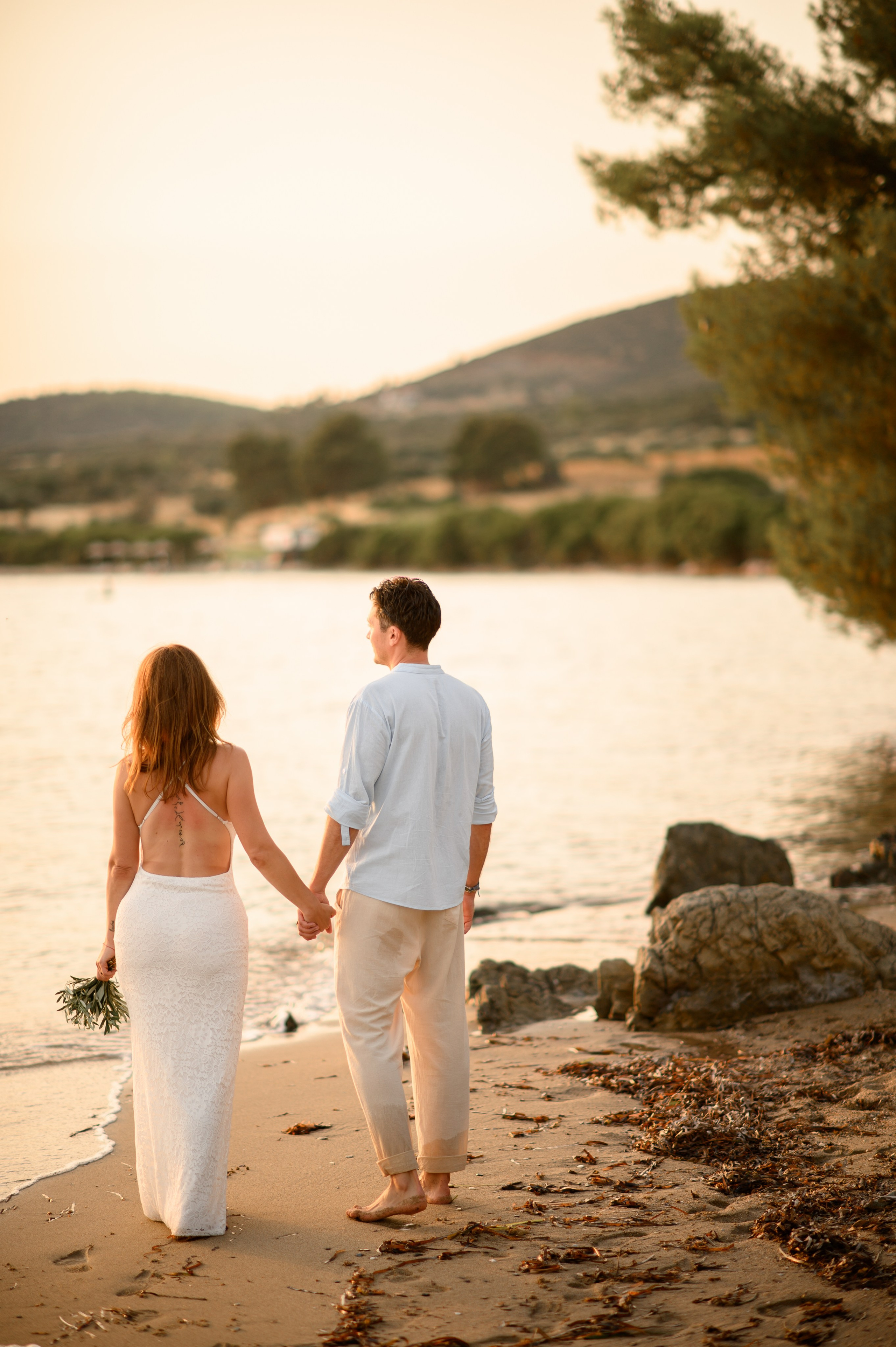 Elopement Beach Halkidiki. Family, children, portrait, and event photography in Thessaloniki
