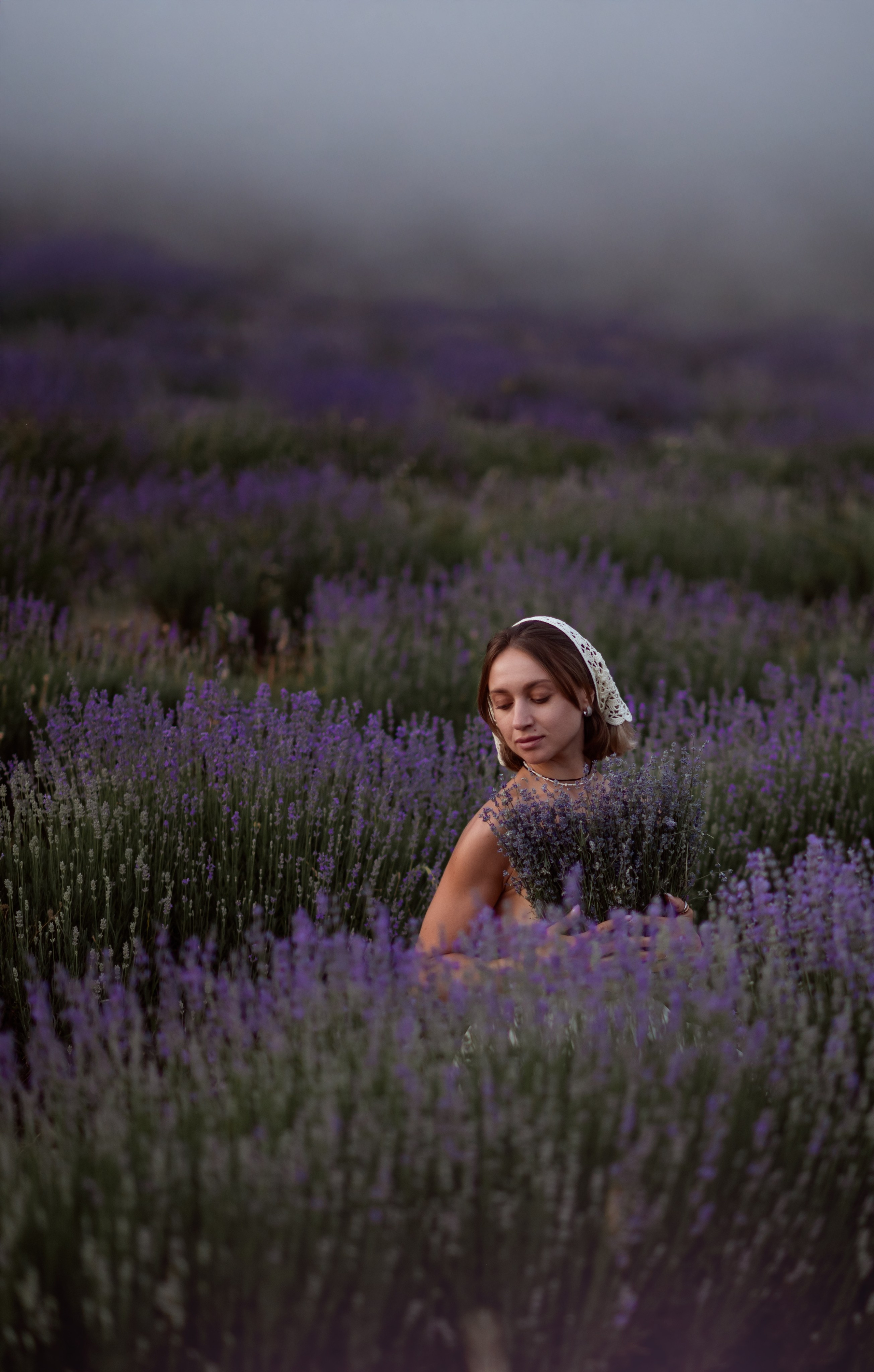 Лавандовое поле в Анталии. Фотограф Анталия, Кемер, Белек, Сиде Дарья Кая